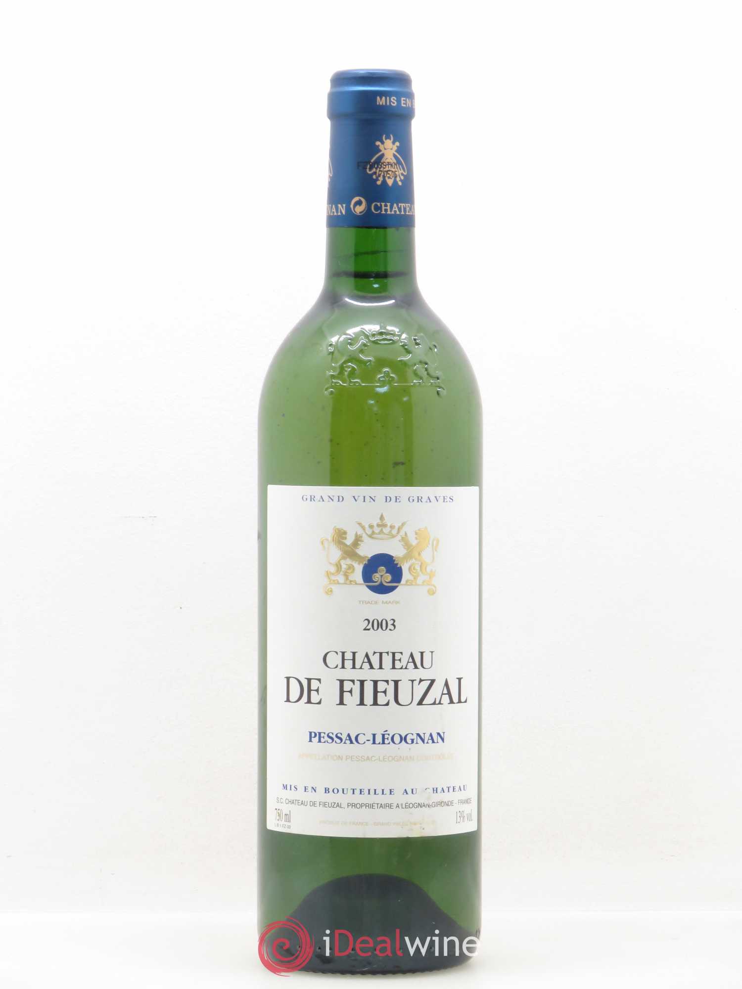 Château de Fieuzal 2003 - Lot de 1 bouteille - 0