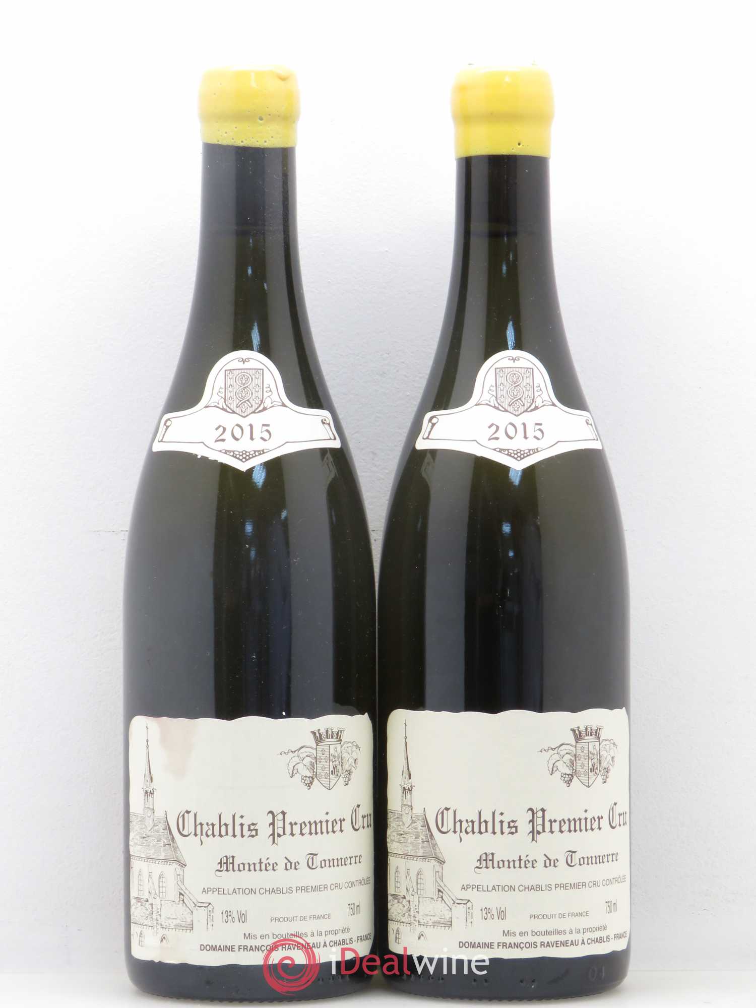 Chablis 1er Cru Montée de Tonnerre Raveneau (Domaine) 2015 - Lot de 2 bouteilles - 0
