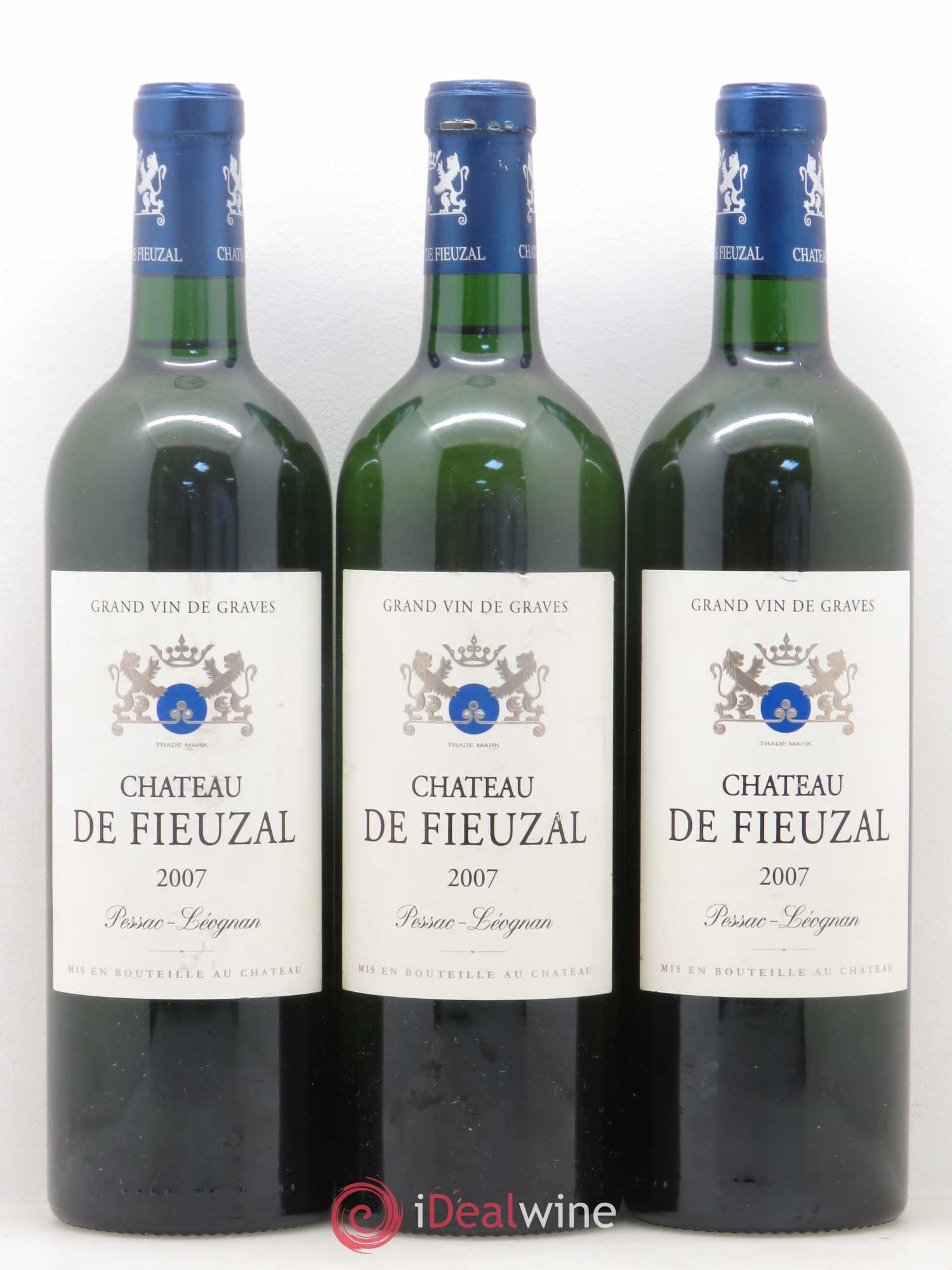 Château de Fieuzal 2007 - Lot de 6 bouteilles - 1