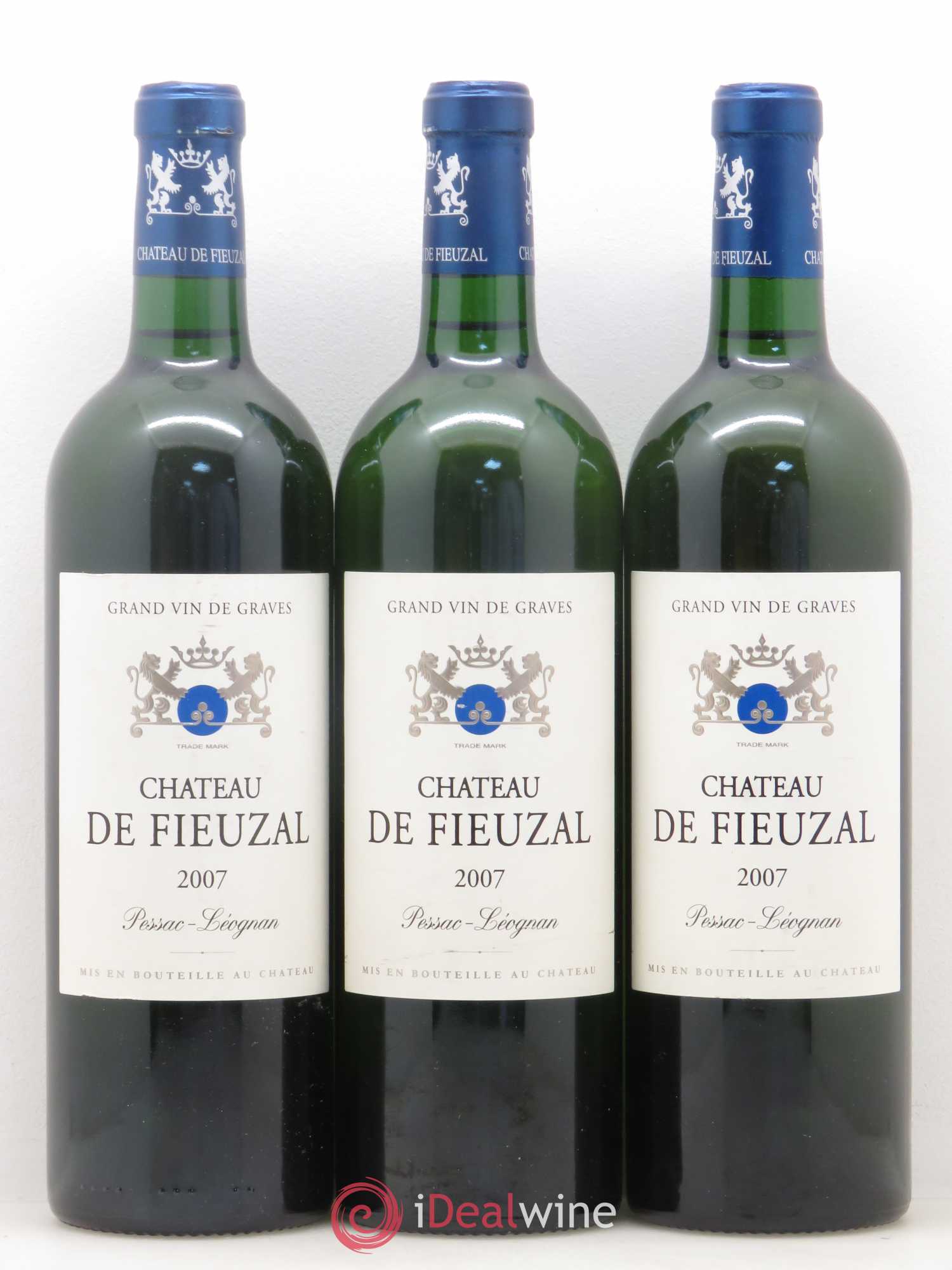 Château de Fieuzal 2007 - Lot de 6 bouteilles - 2
