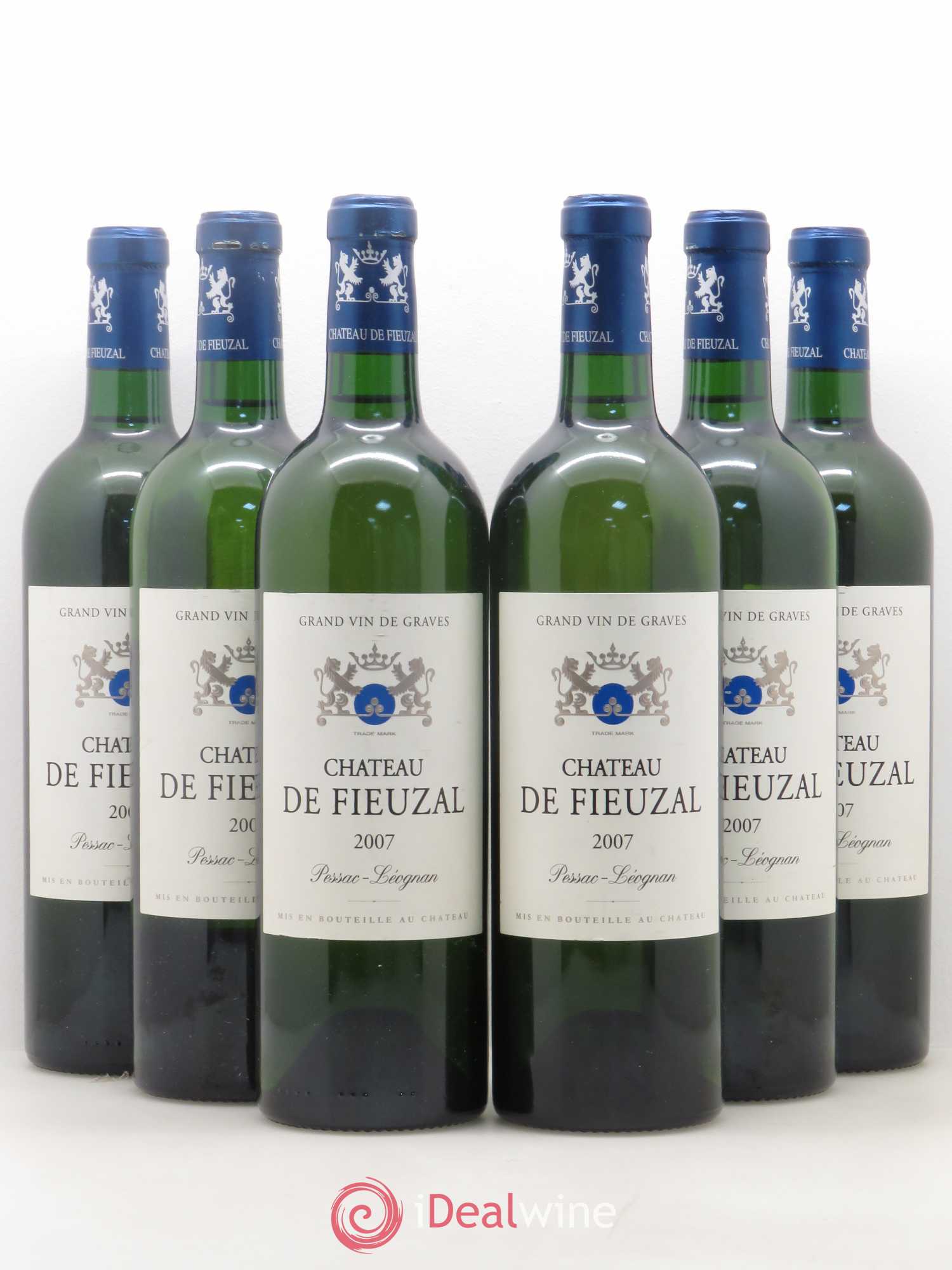 Château de Fieuzal 2007 - Lot de 6 bouteilles - 0