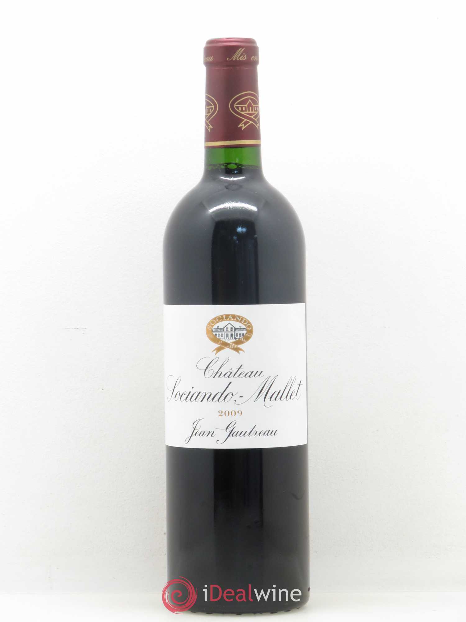 Château Sociando Mallet 2009 - Lot de 1 bouteille - 0