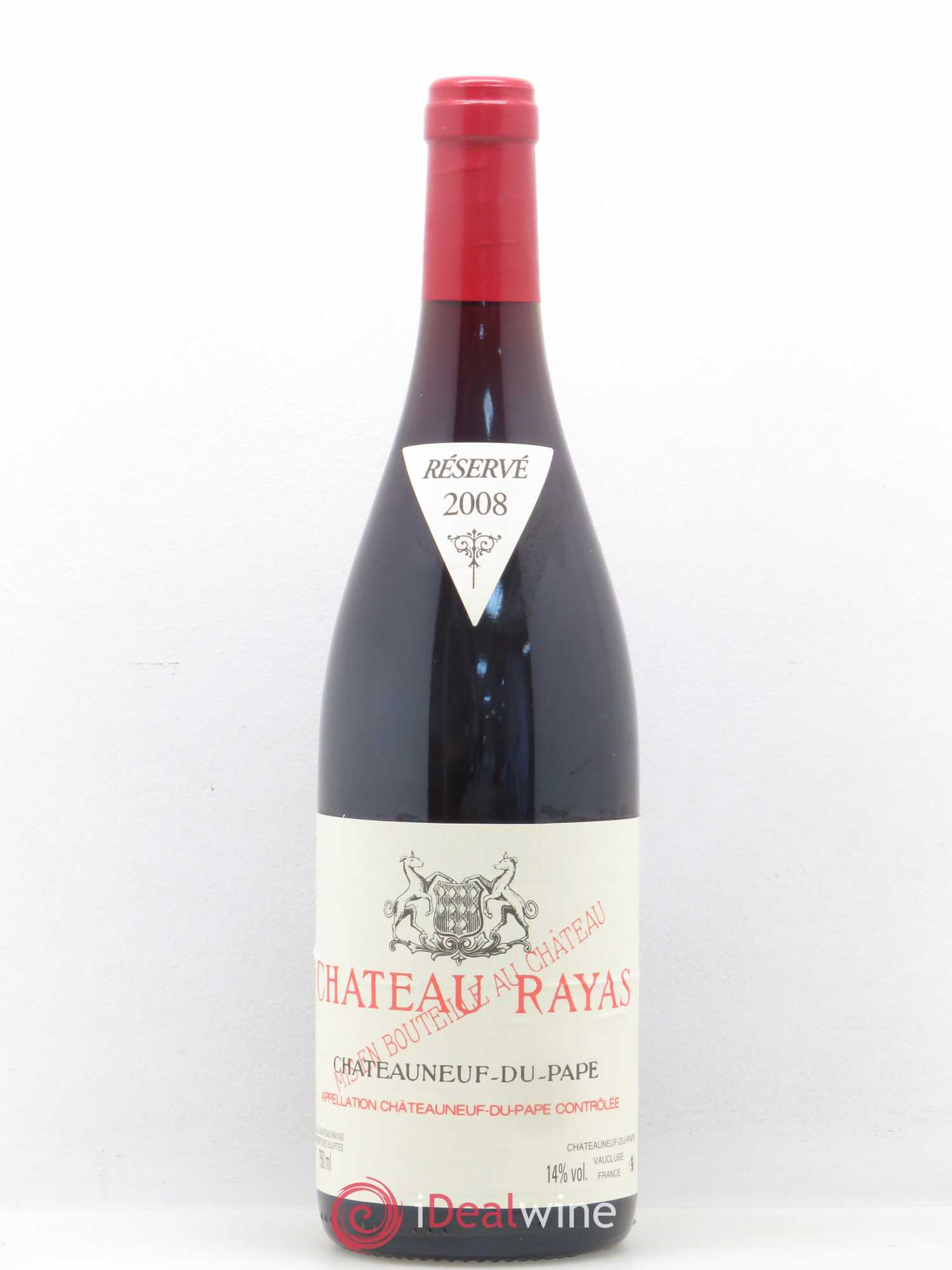Châteauneuf-du-Pape Château Rayas Emmanuel Reynaud 2008 - Lot de 1 bouteille - 0