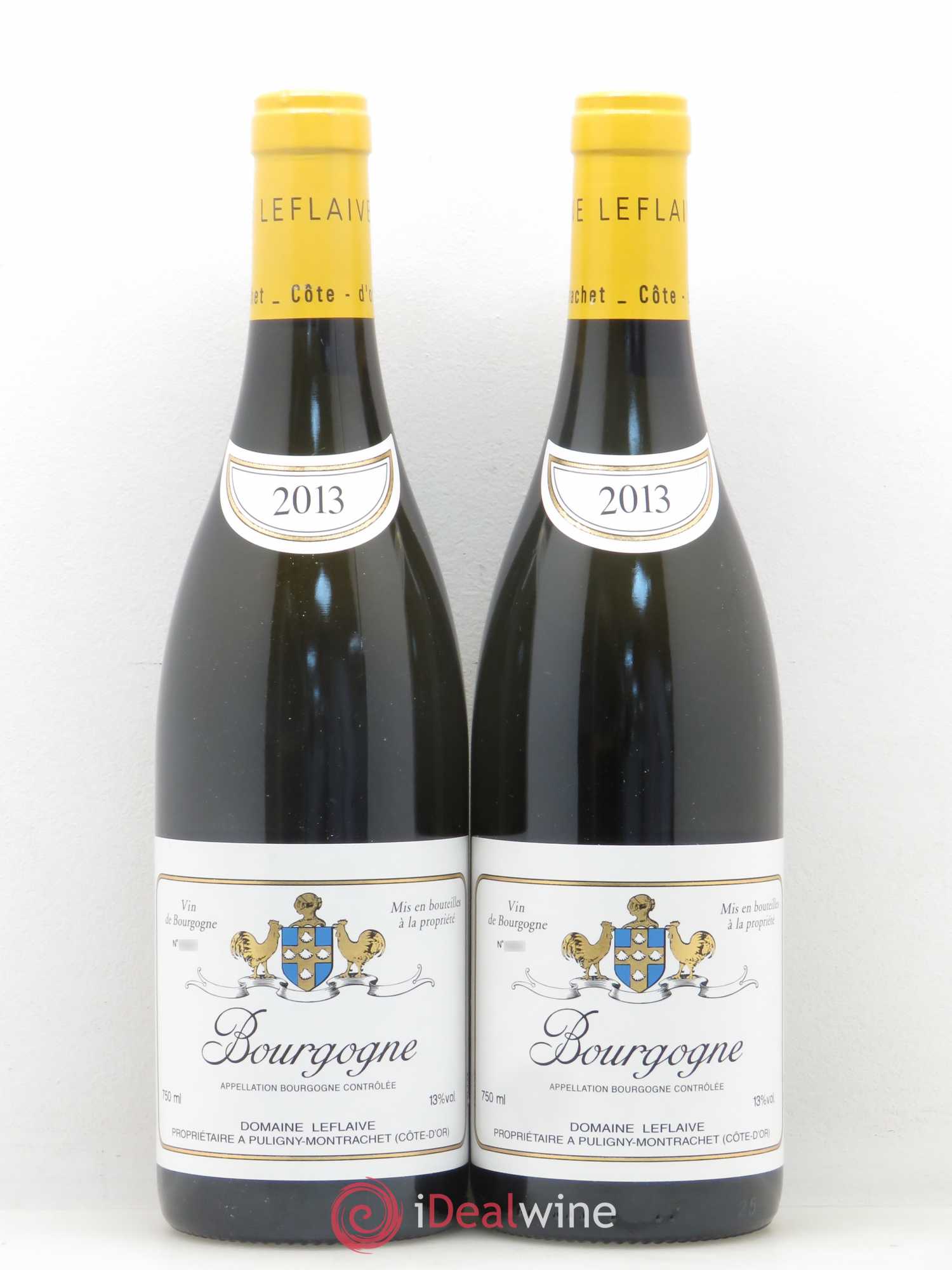 Bourgogne Chardonnay Domaine Leflaive 2013 - Posten von 2 Flaschen - 0