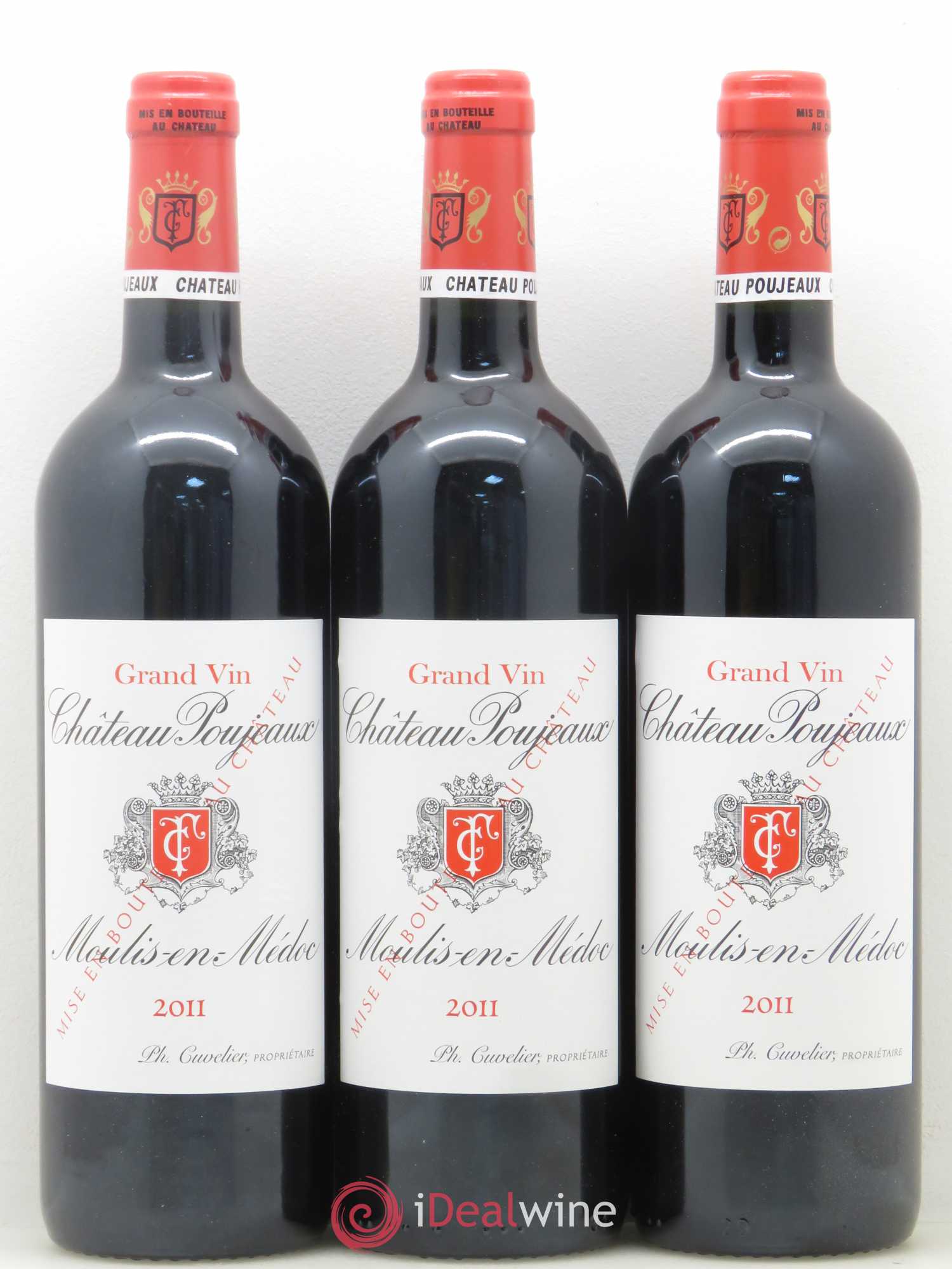 Château Poujeaux 2011 - Lot de 6 bouteilles - 2