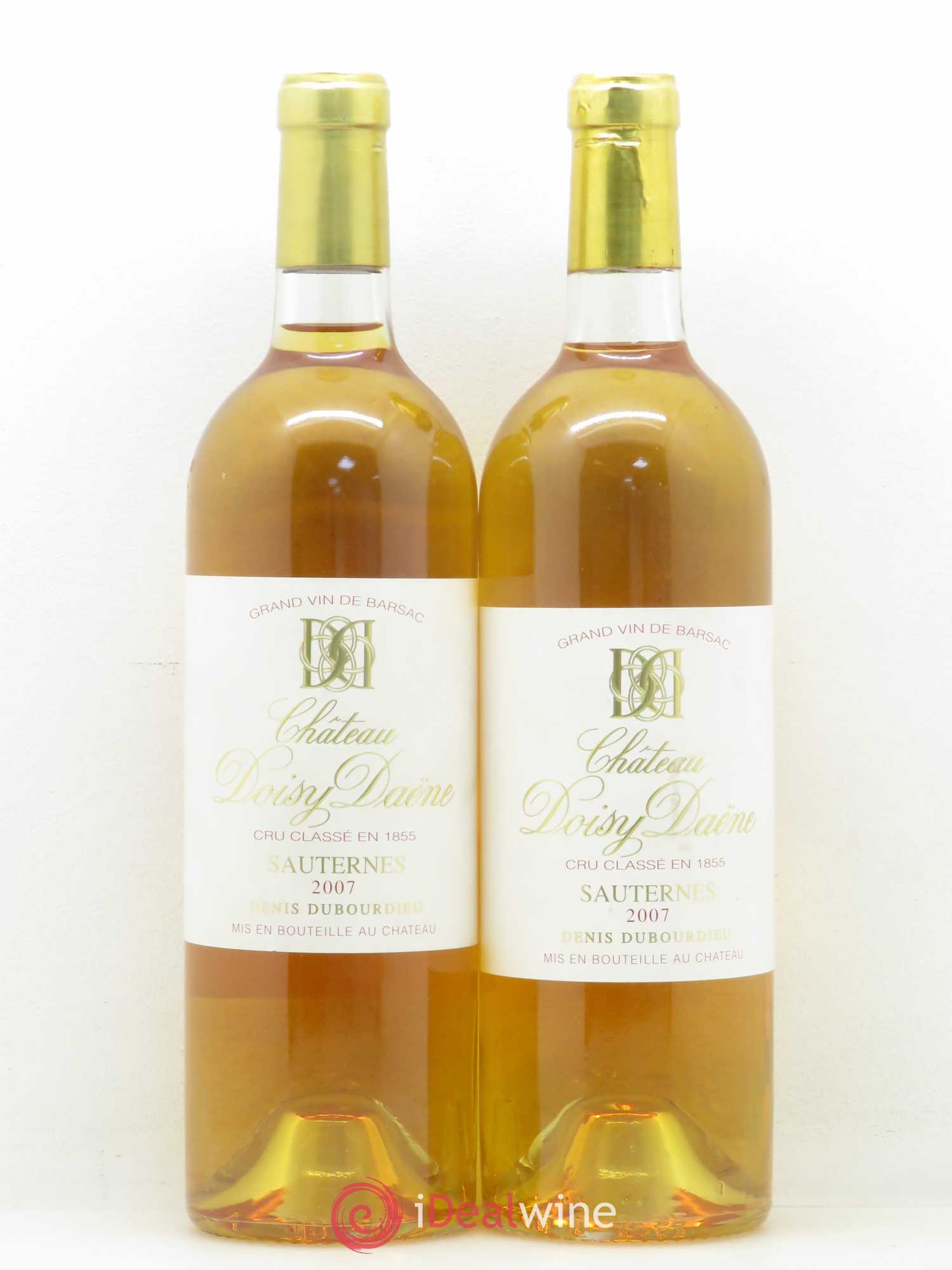 Château Doisy Daëne 2ème Grand Cru Classé 2007 - Lotto di 2 bottiglie - 0