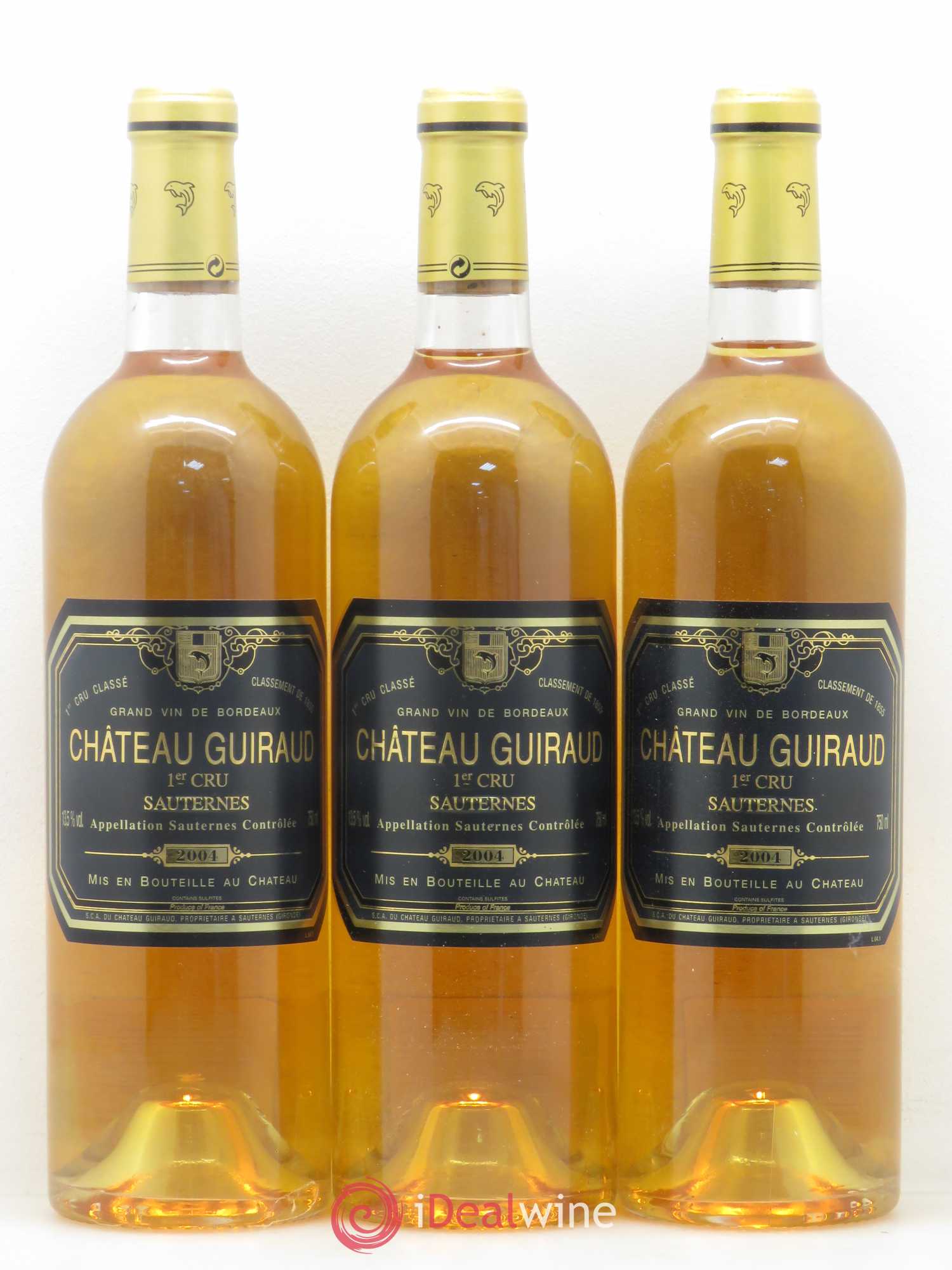 Château Guiraud 1er Grand Cru Classé 2004 - Lot de 6 bouteilles - 1