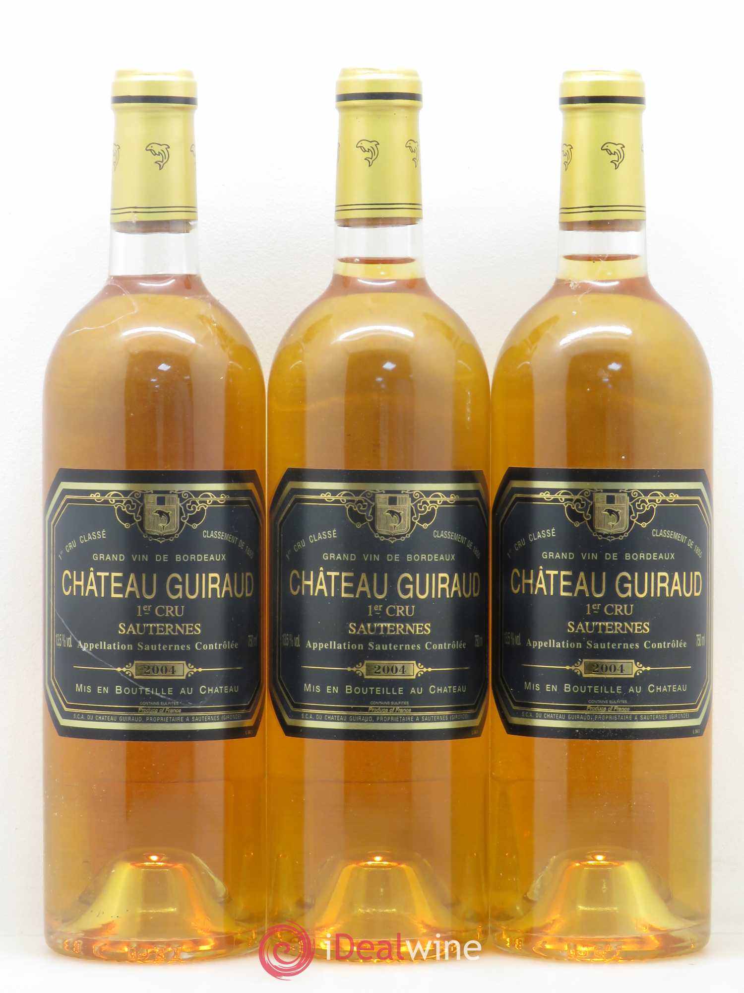 Château Guiraud 1er Grand Cru Classé 2004 - Lot de 6 bouteilles - 2