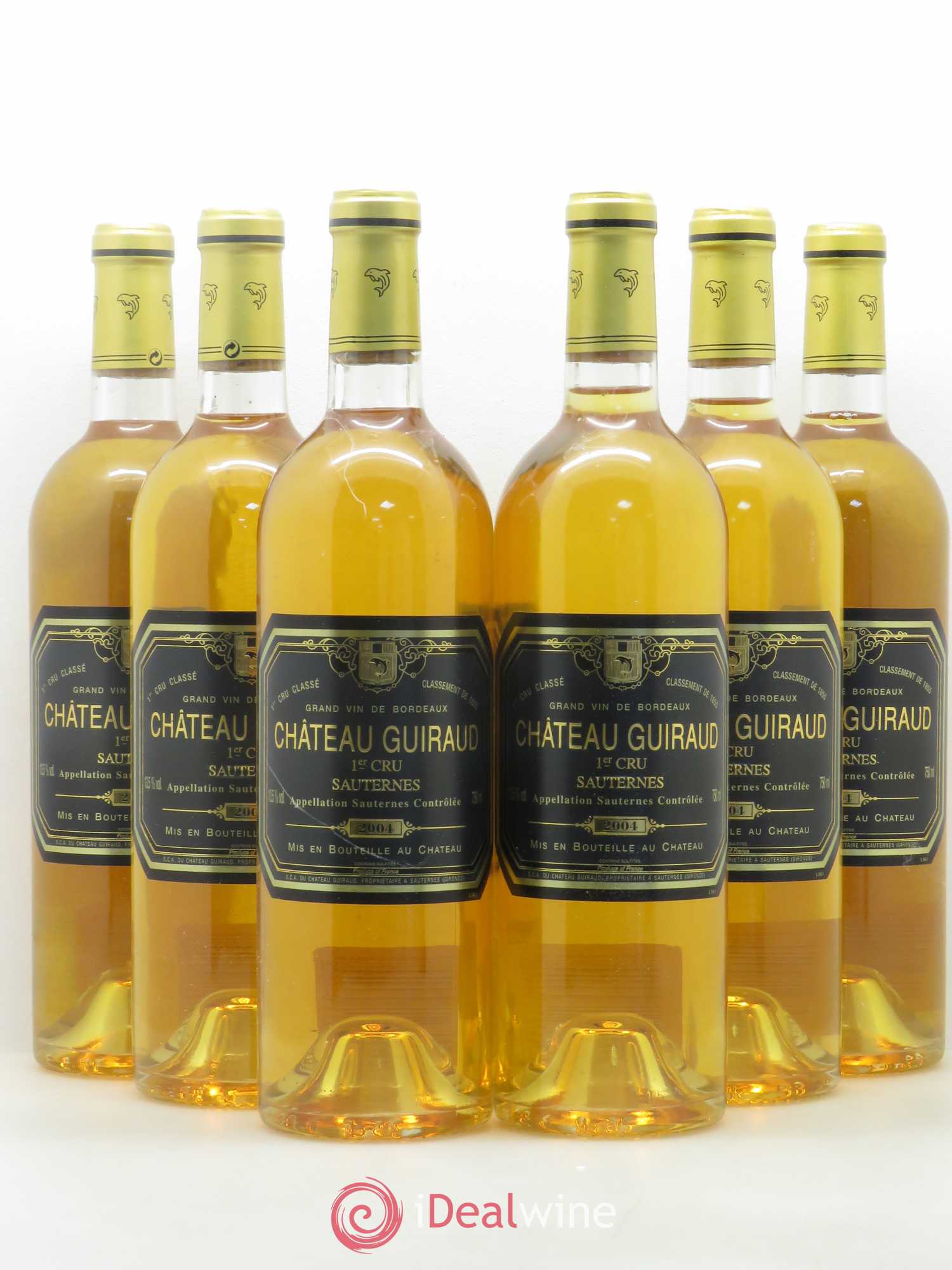 Château Guiraud 1er Grand Cru Classé 2004 - Lot de 6 bouteilles - 0