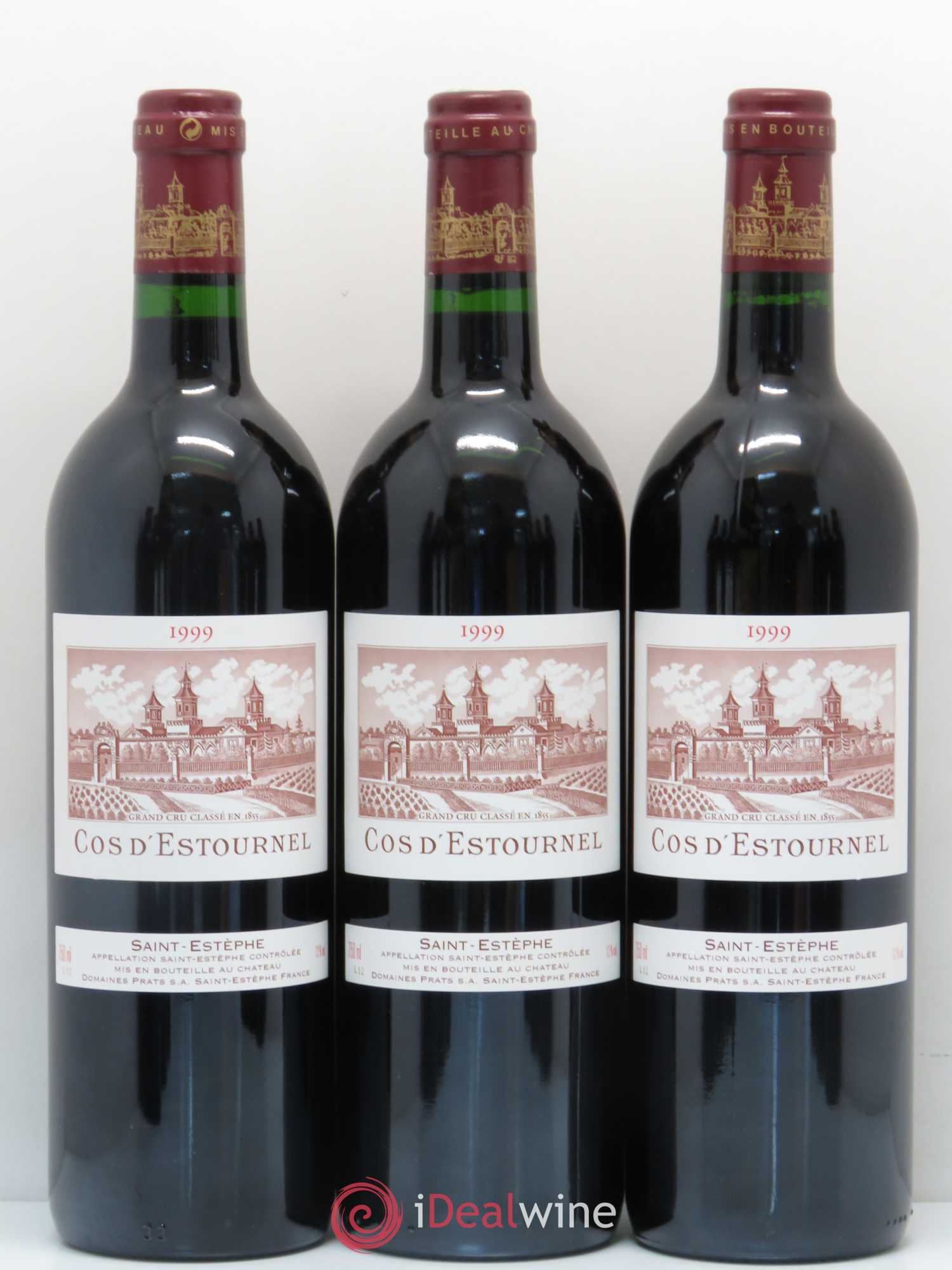 Cos d'Estournel 2ème Grand Cru Classé 1999 - Lot de 12 bouteilles - 1