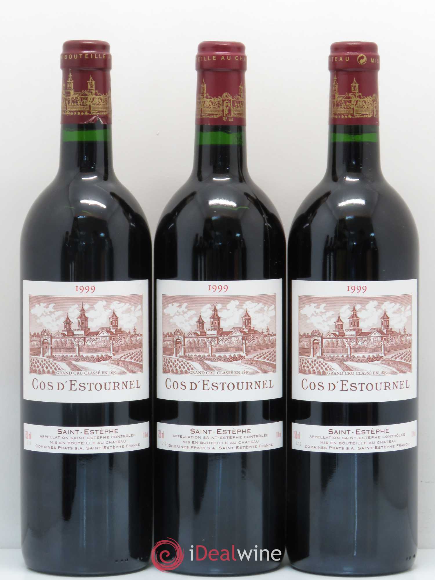 Cos d'Estournel 2ème Grand Cru Classé 1999 - Lot de 12 bouteilles - 2