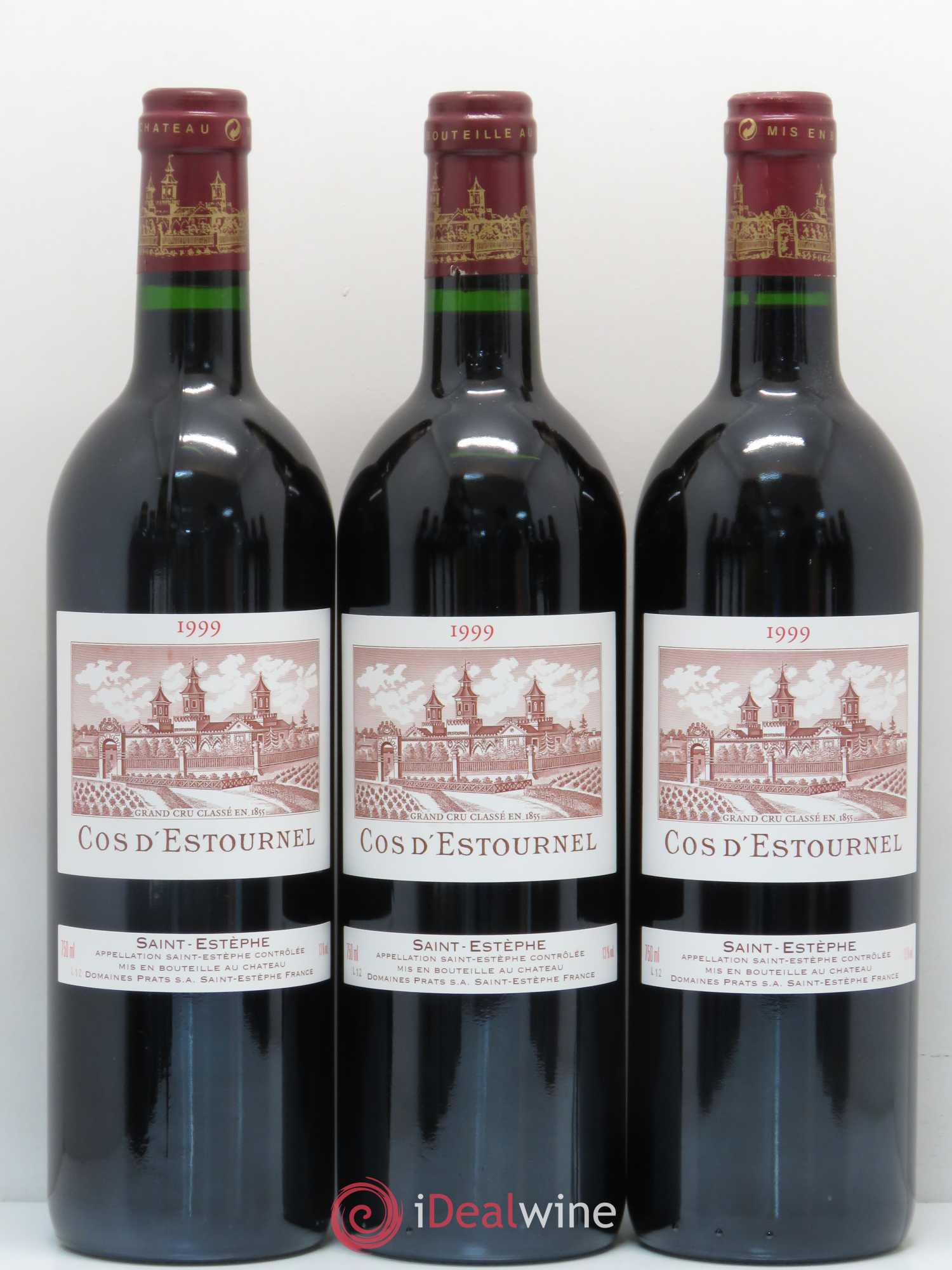 Cos d'Estournel 2ème Grand Cru Classé 1999 - Lot de 12 bouteilles - 4