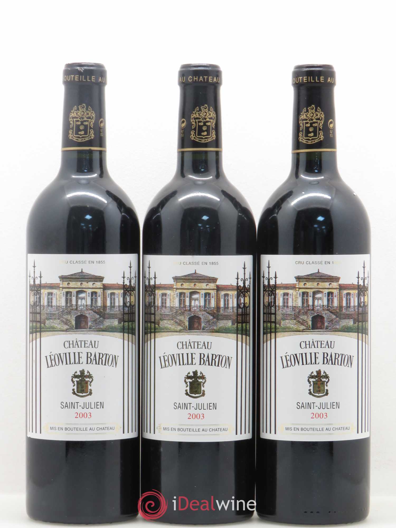 Château Léoville Barton 2ème Grand Cru Classé 2003 - Lot de 6 bouteilles - 2