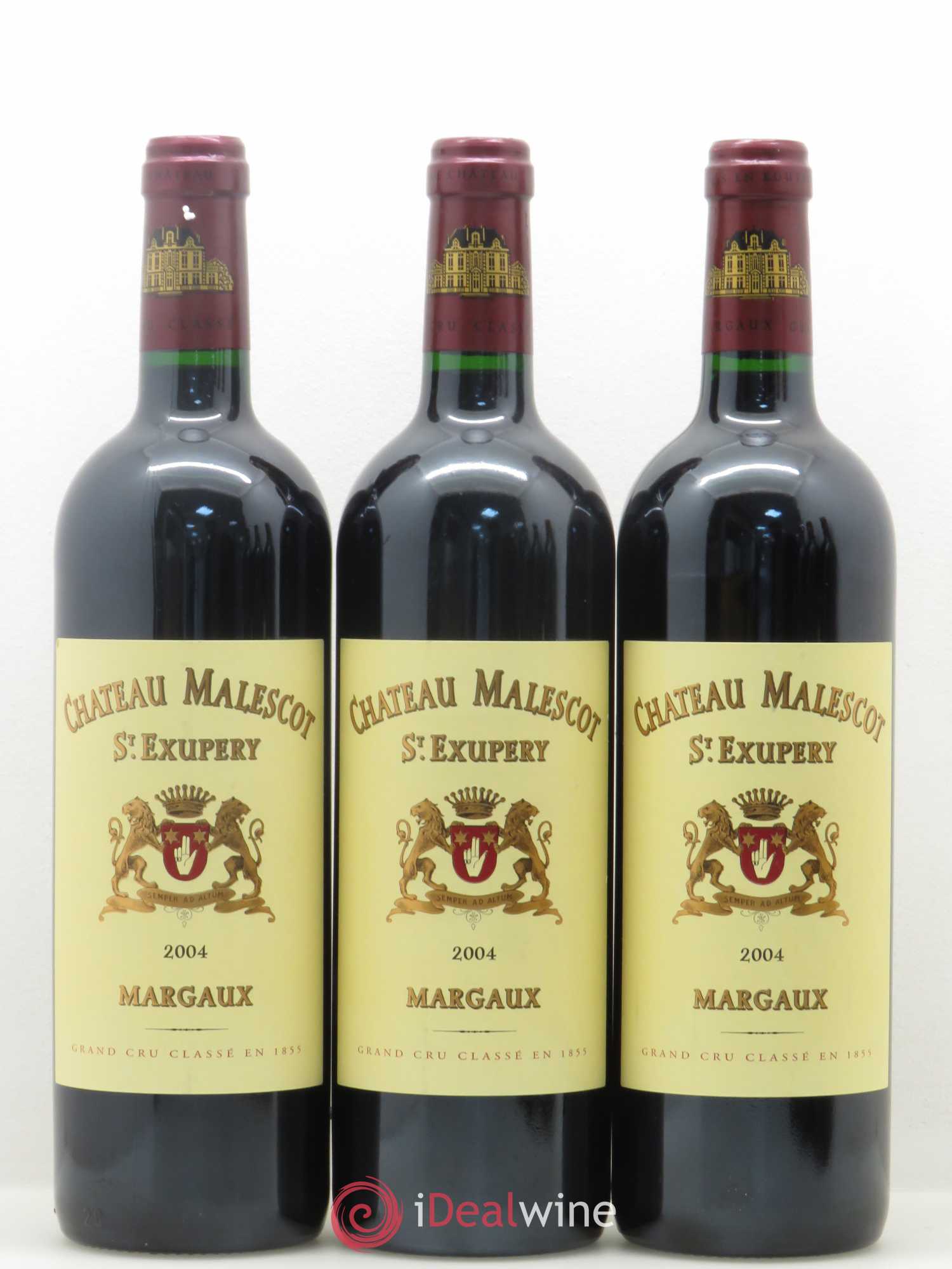 Château Malescot Saint-Exupéry 3ème Grand Cru Classé 2004 - Lot de 6 bouteilles - 1