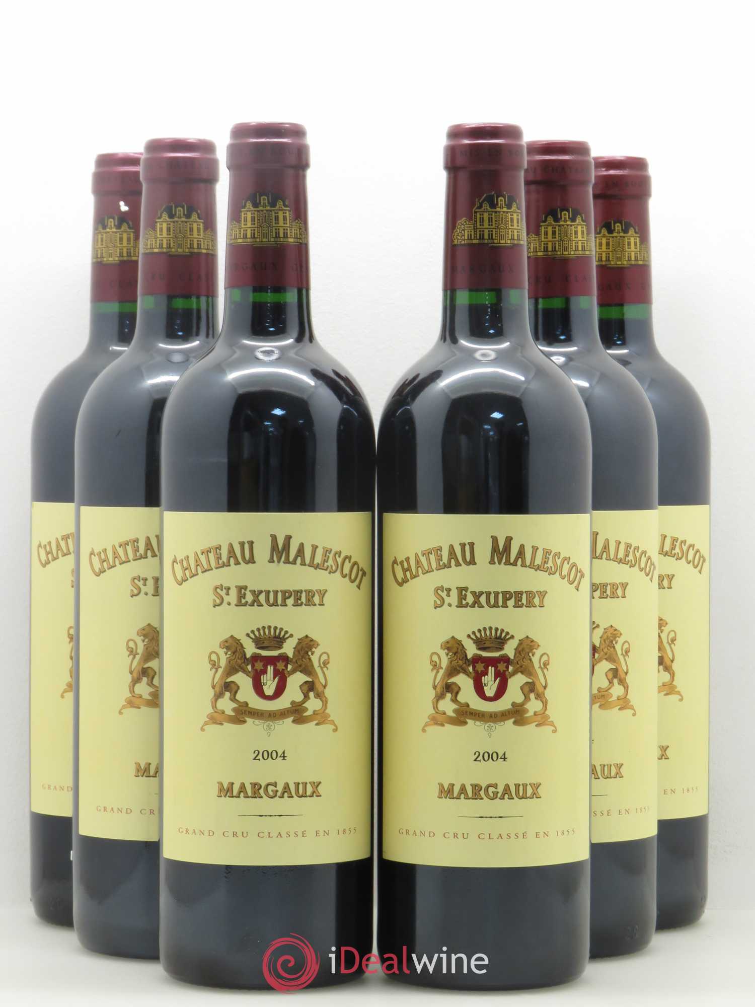 Château Malescot Saint-Exupéry 3ème Grand Cru Classé 2004 - Lot de 6 bouteilles - 0
