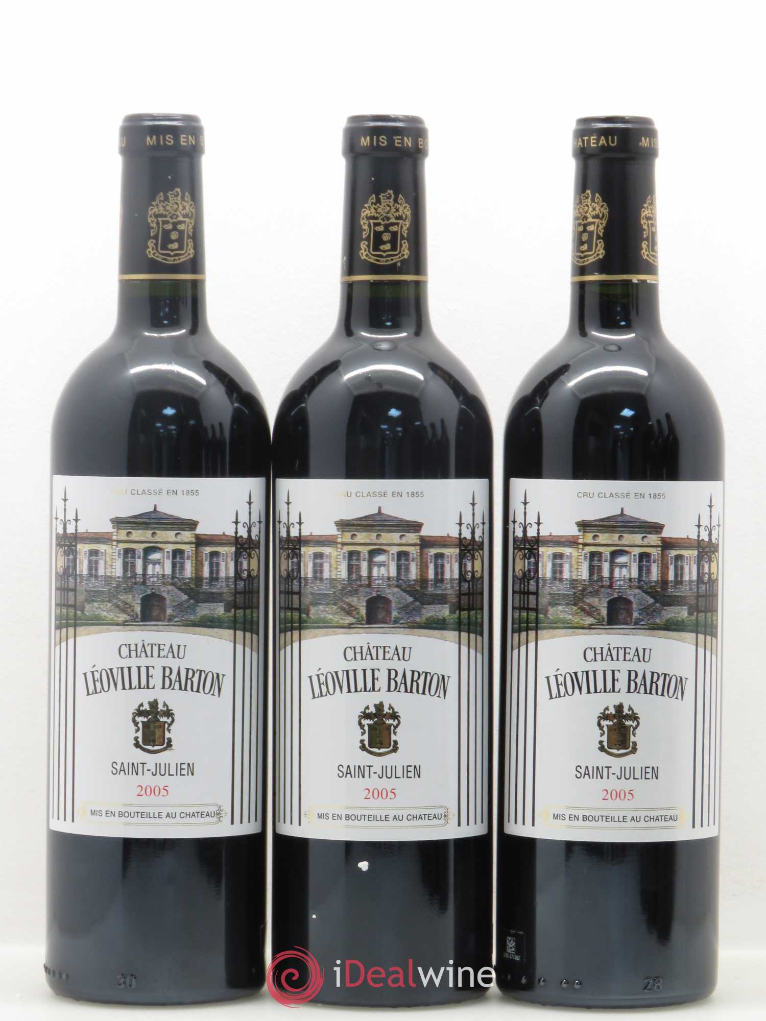 Château Léoville Barton 2ème Grand Cru Classé 2005 - Lot de 6 bouteilles - 1