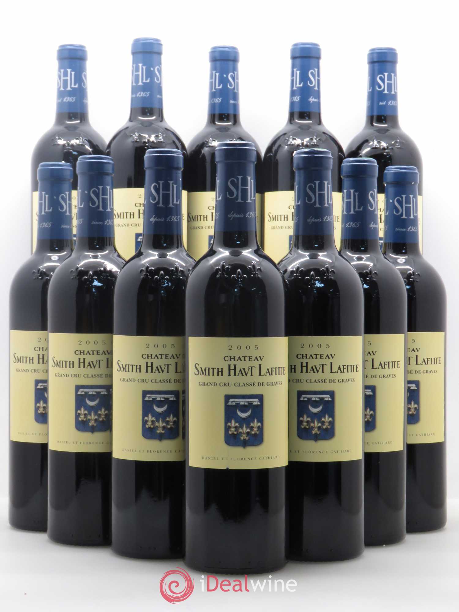 Château Smith Haut Lafitte Cru Classé de Graves 2005 - Lot de 12 bouteilles - 0