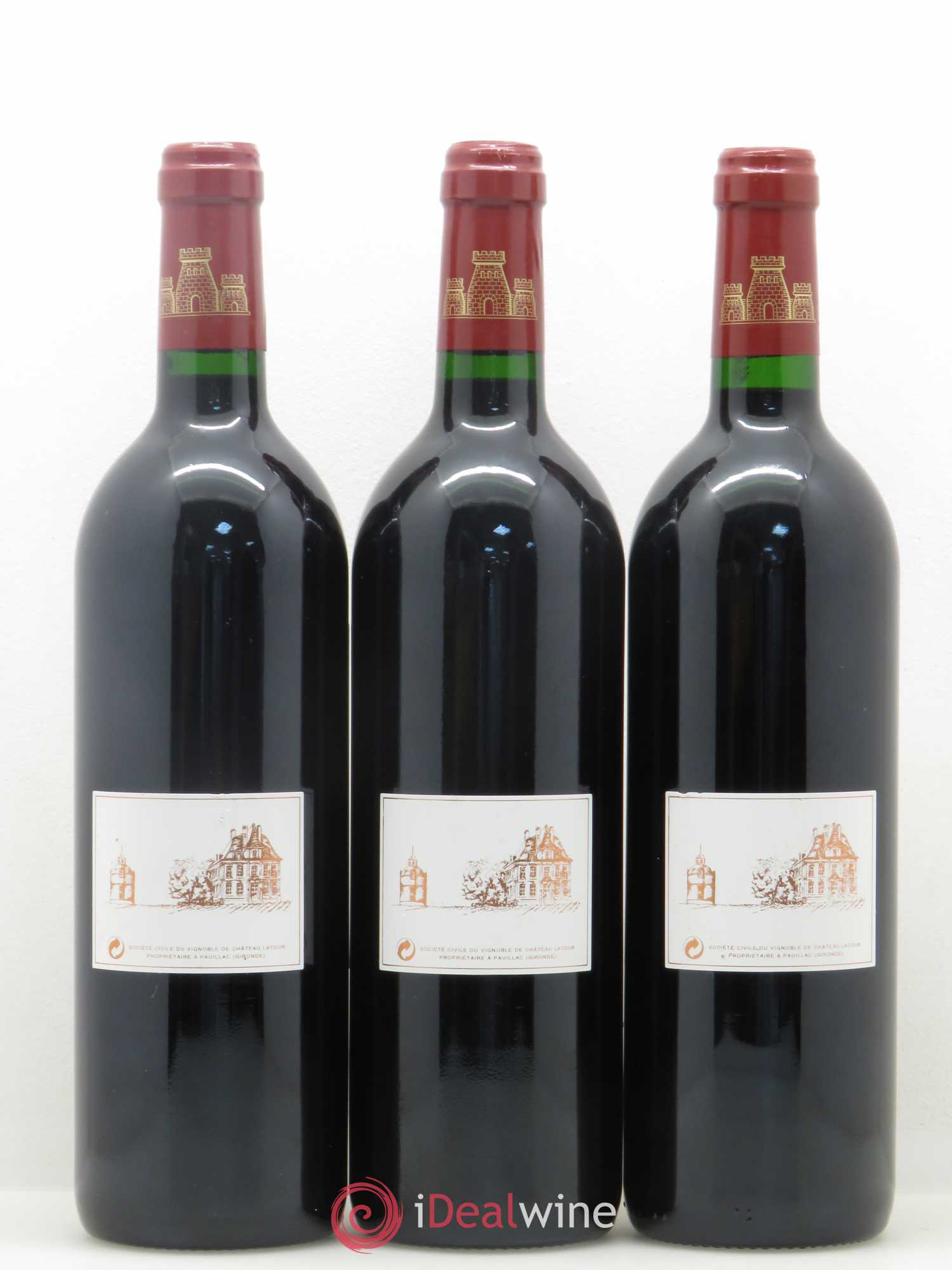 Les Forts de Latour Second Vin 1998 - Lot de 3 bouteilles - 1