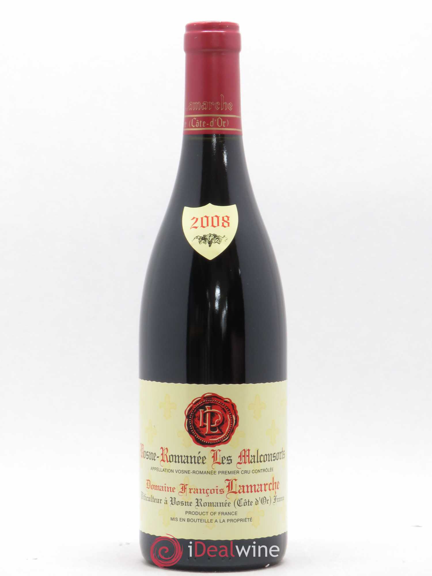 Vosne-Romanée 1er Cru Les Malconsorts Lamarche (Domaine) 2008 - Posten von 1 Flasche - 0