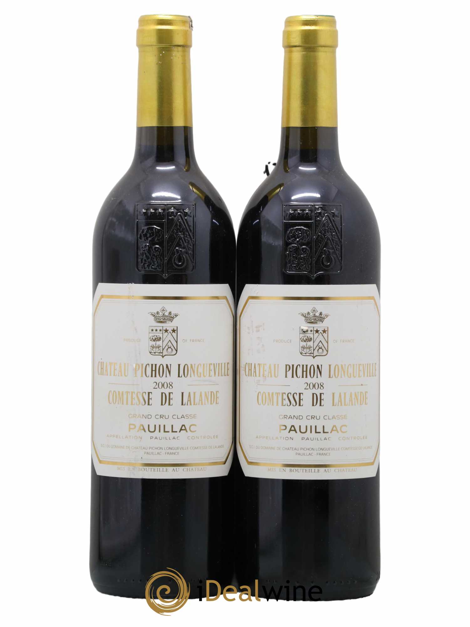 Château Pichon Longueville Comtesse de Lalande 2ème Grand Cru Classé 2008 - Lot de 2 bouteilles - 0