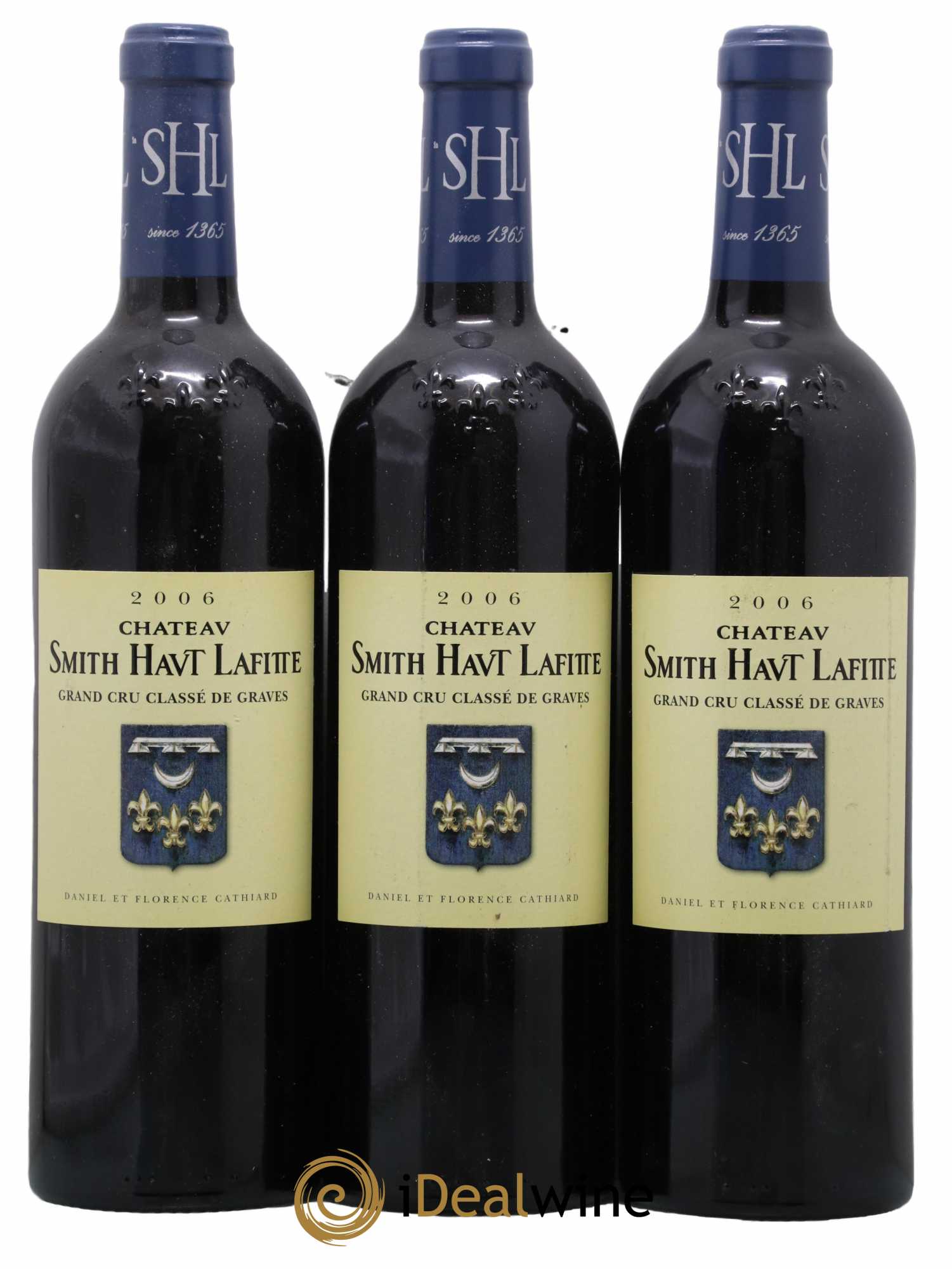 Château Smith Haut Lafitte Cru Classé de Graves 2006 - Lot de 3 bouteilles - 0