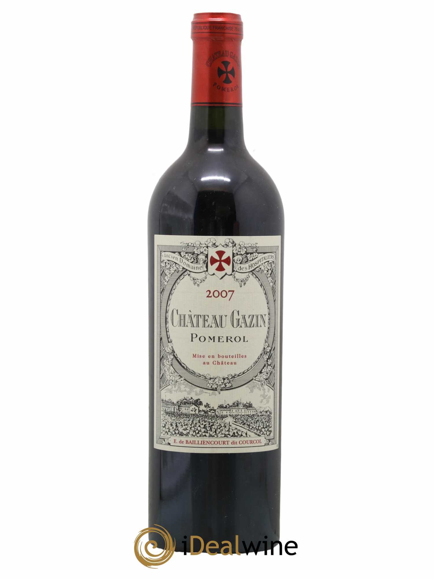 Château Gazin 2007 - Lot de 1 bouteille - 0