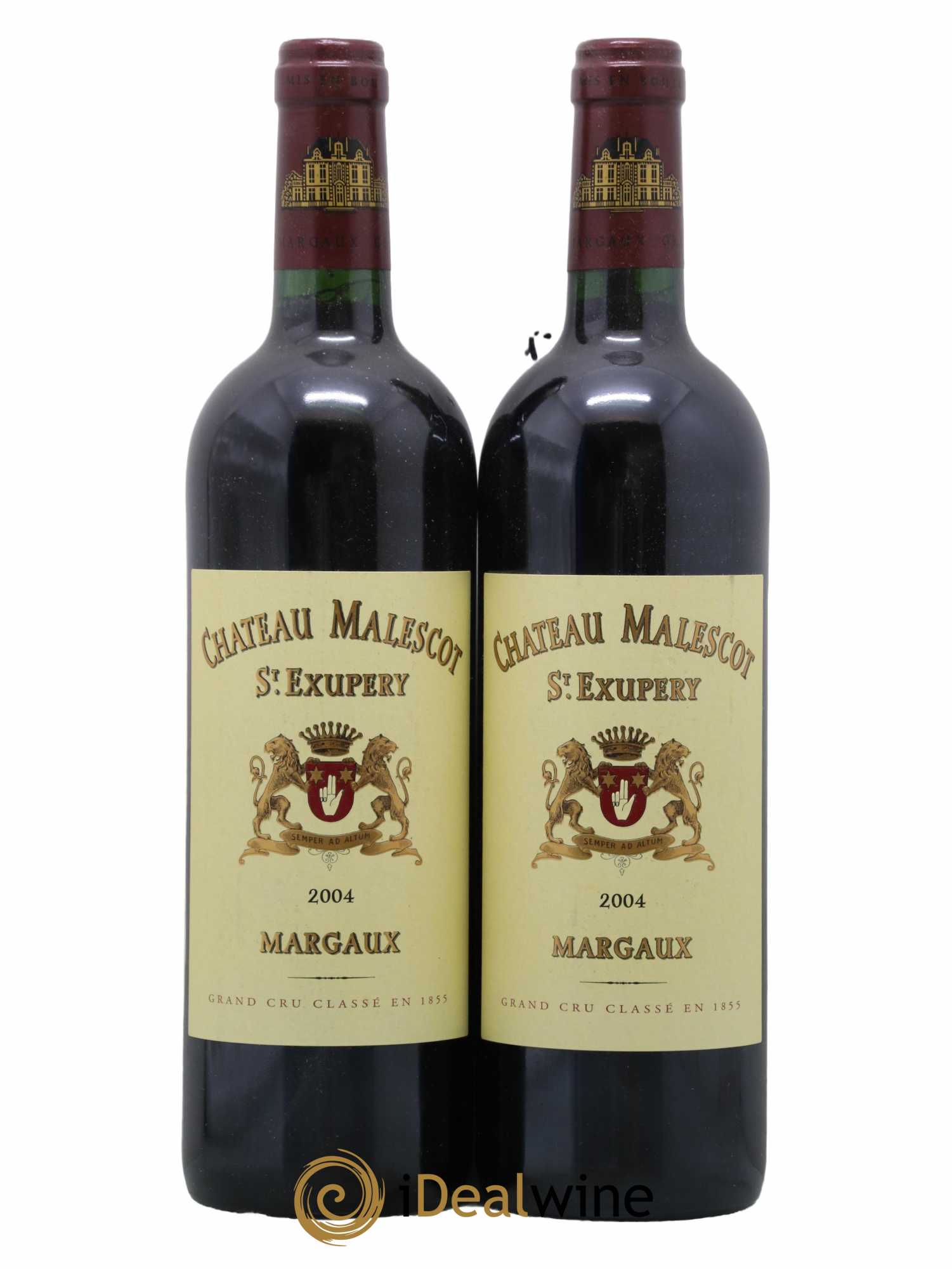 Château Malescot Saint-Exupéry 3ème Grand Cru Classé 2004 - Lot de 2 bouteilles - 0