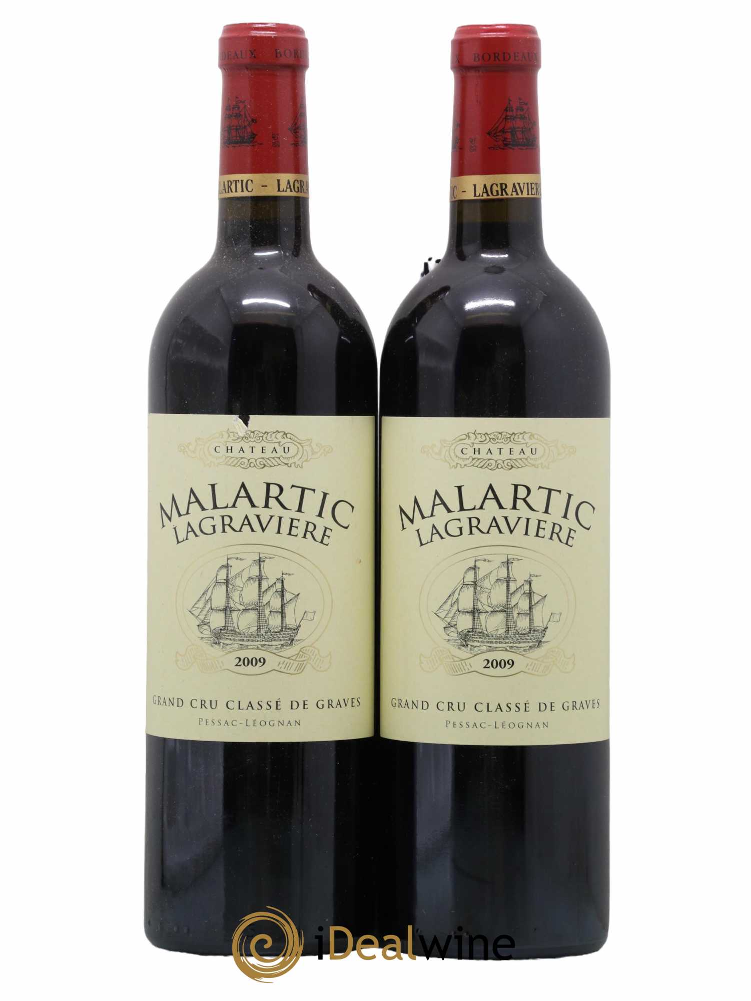 Château Malartic-Lagravière Cru Classé de Graves 2009 - Lot de 2 bouteilles - 0