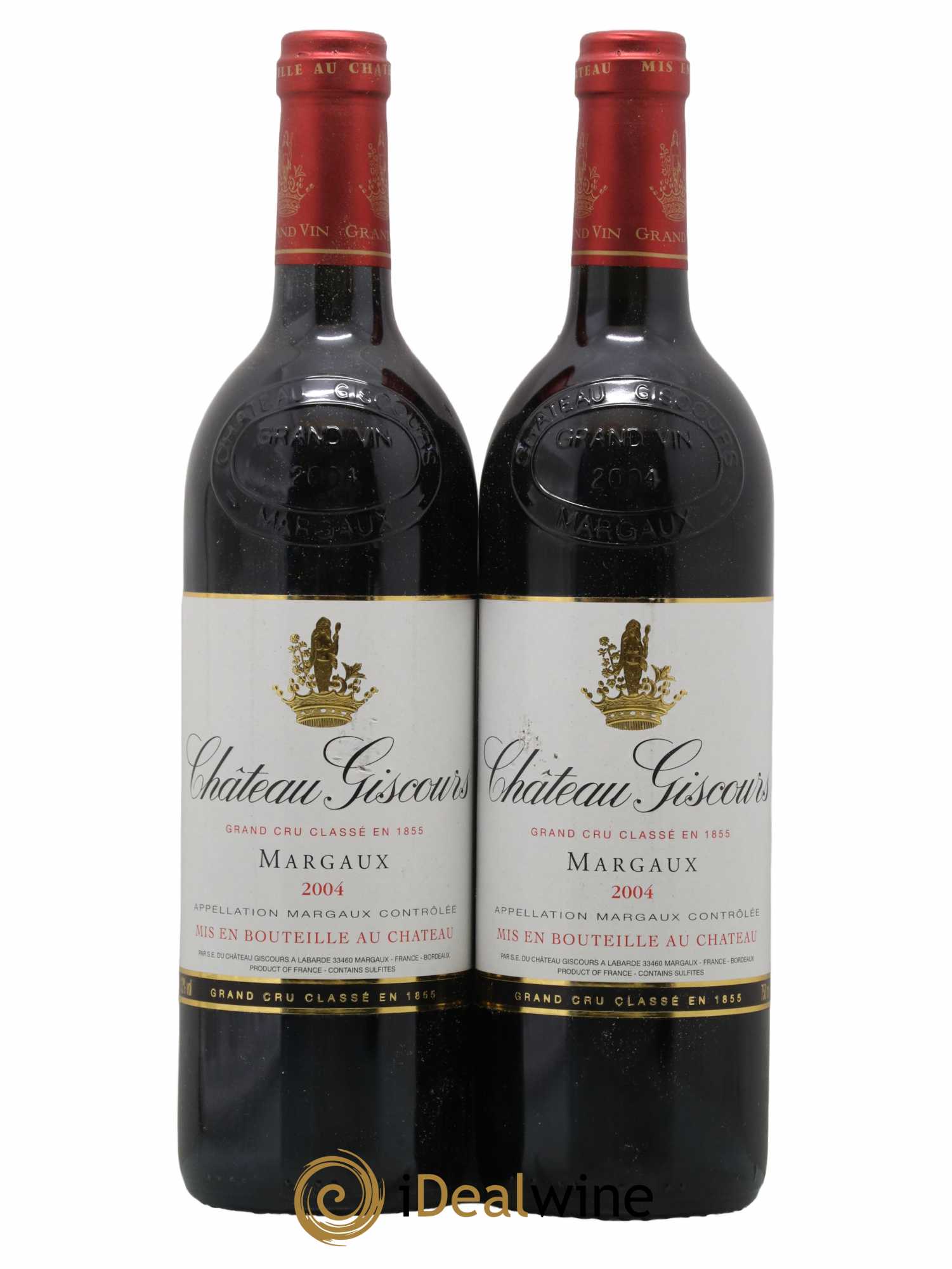 Château Giscours 3ème Grand Cru Classé 2004 - Lot de 2 bouteilles - 0
