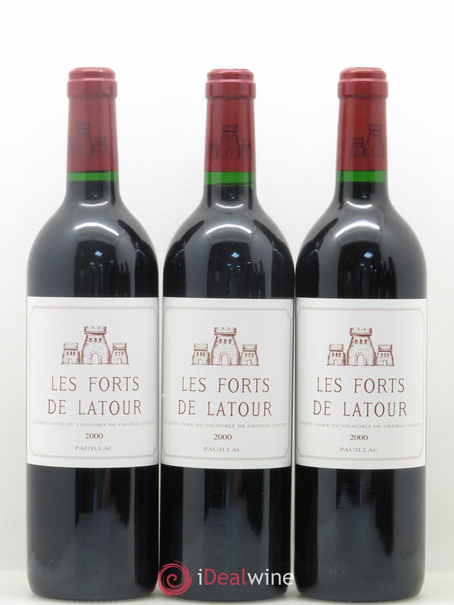 Les Forts de Latour Second Vin 2000 - Lot de 6 bouteilles - 1