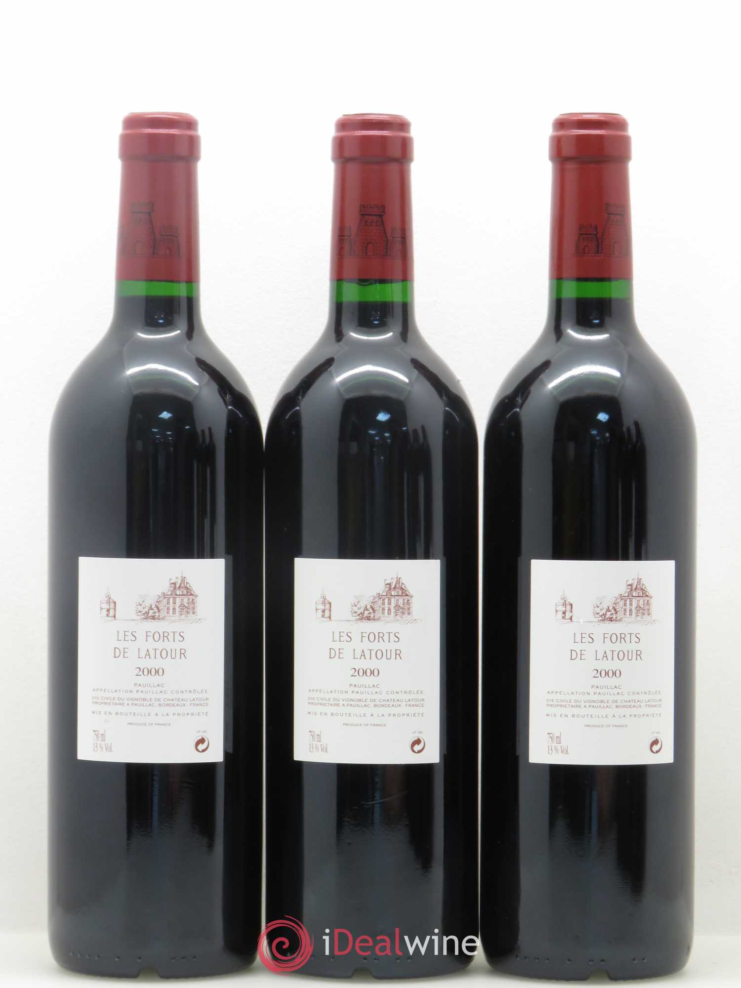 Les Forts de Latour Second Vin 2000 - Lot de 6 bouteilles - 2