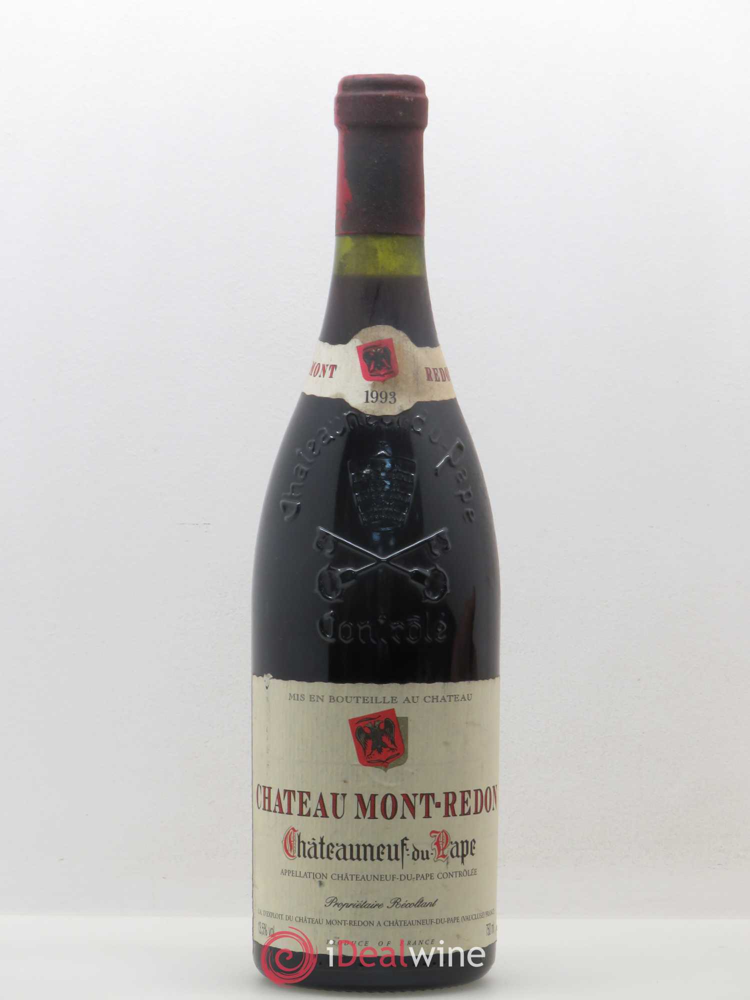 Châteauneuf-du-Pape Château Mont-Redon Famille Abeille-Fabre 1993 - Lot de 1 bouteille - 0