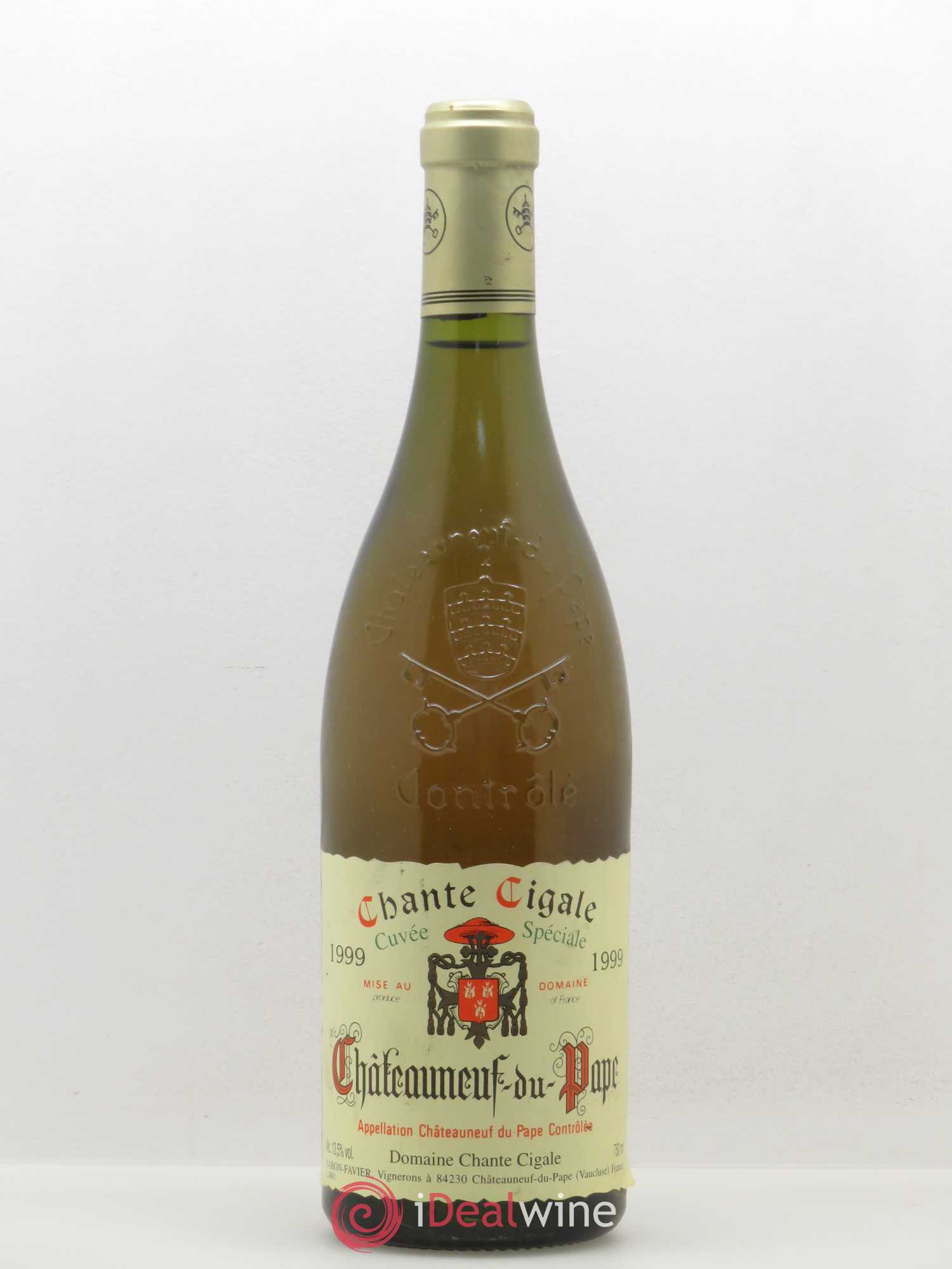 Châteauneuf-du-Pape Chante Cigale Cuvée Speciale 1999 - Posten von 1 Flasche - 0