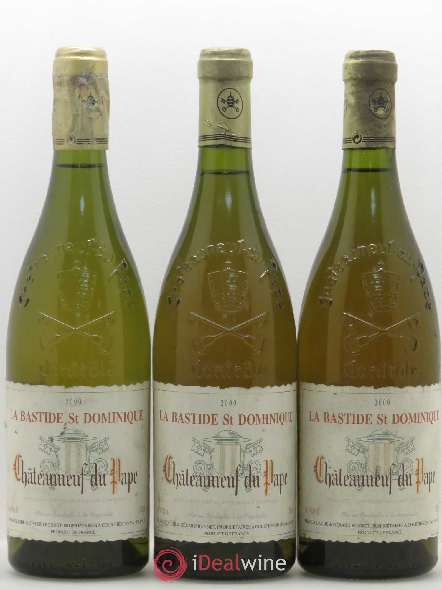 Châteauneuf-du-Pape La Bastide Saint-Dominique 2000 - Posten von 6 Flaschen - 2