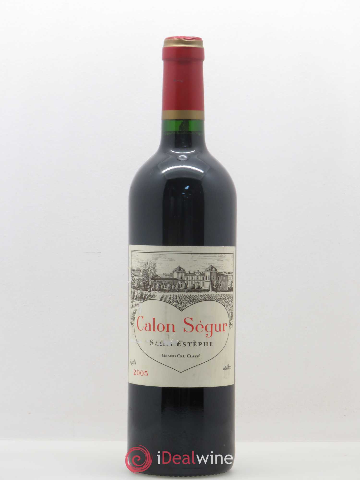 Château Calon Ségur 3ème Grand Cru Classé 2005 - Lot de 1 bouteille - 0