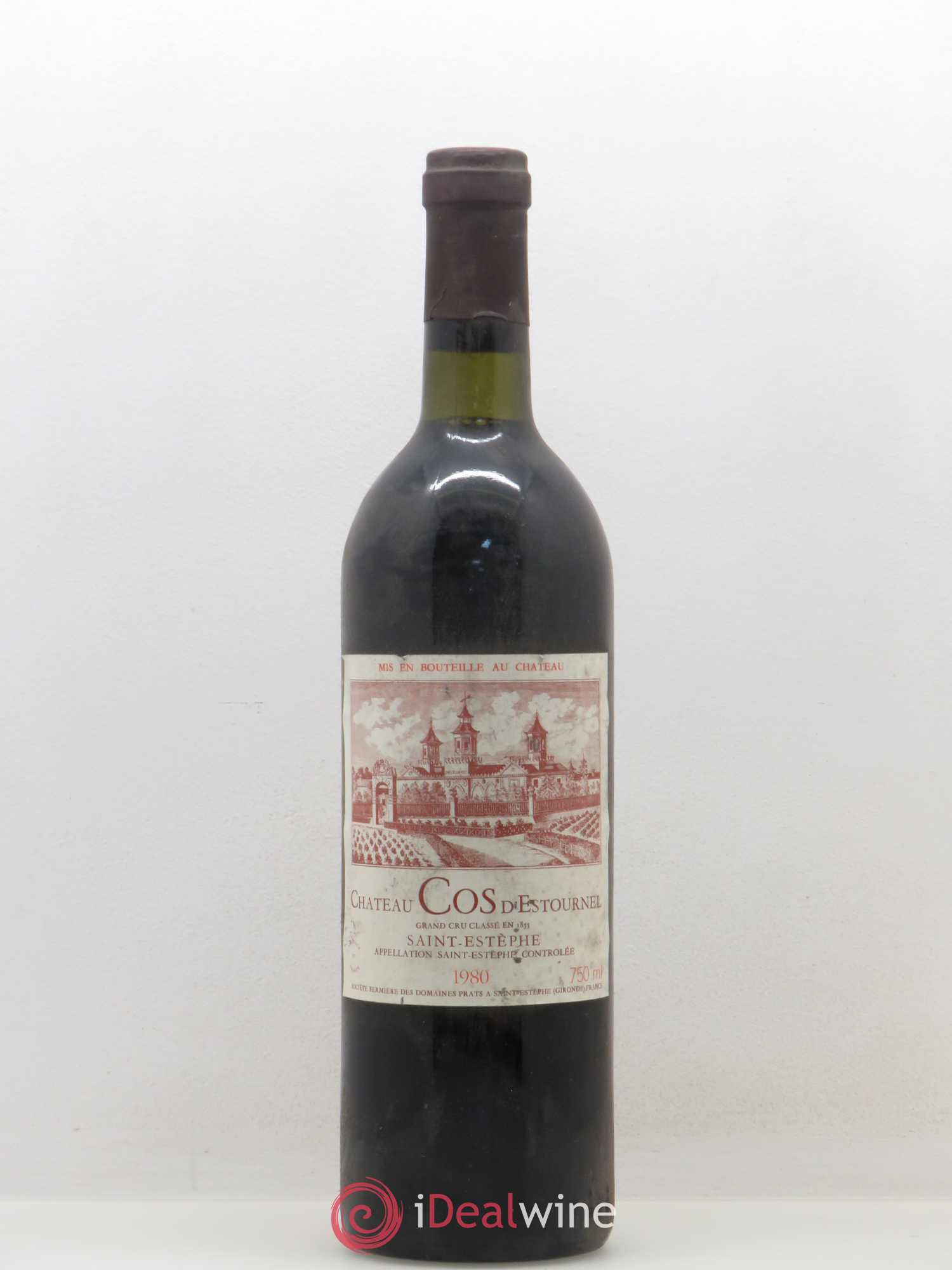 Cos d'Estournel 2ème Grand Cru Classé 1980 - Lot de 1 bouteille - 0