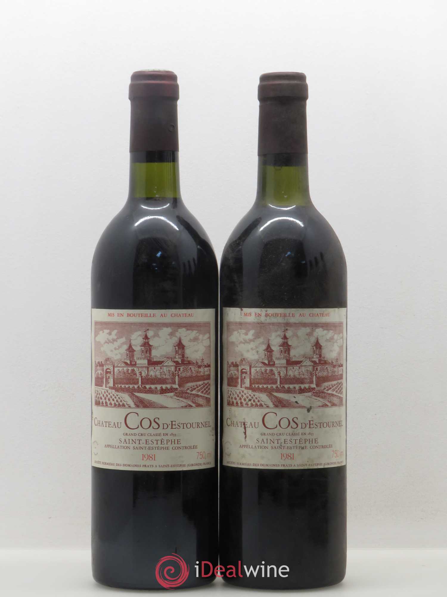 Cos d'Estournel 2ème Grand Cru Classé 1981 - Lot de 5 bouteilles - 2
