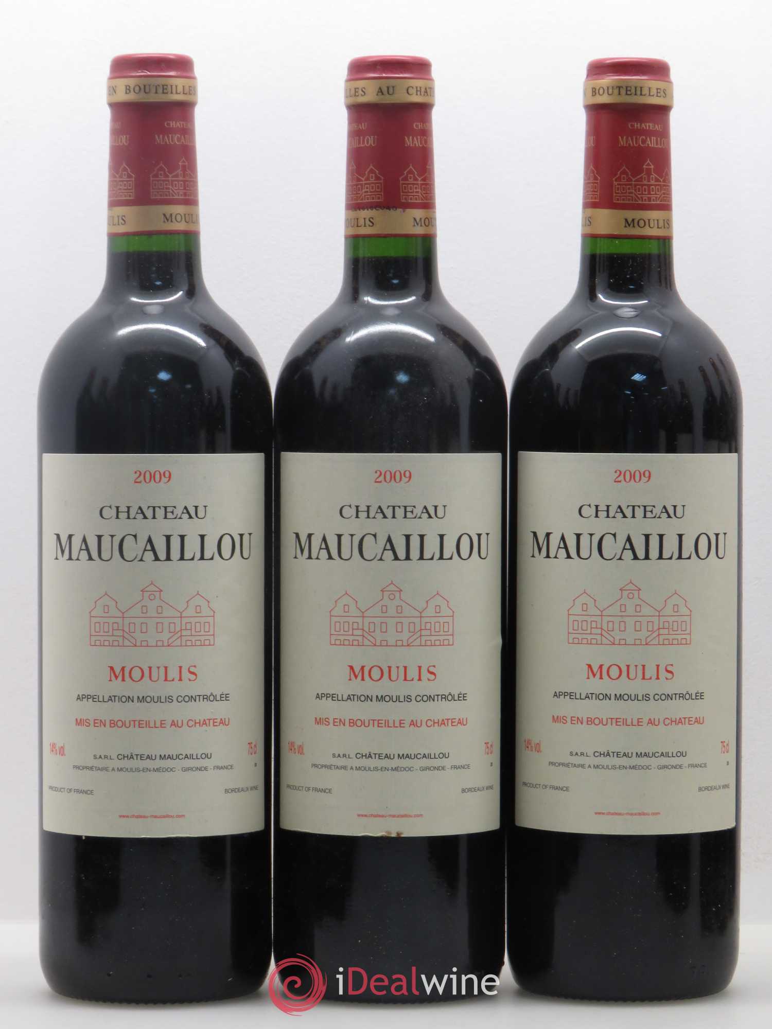 Château Maucaillou 2009 - Lot de 12 bouteilles - 1
