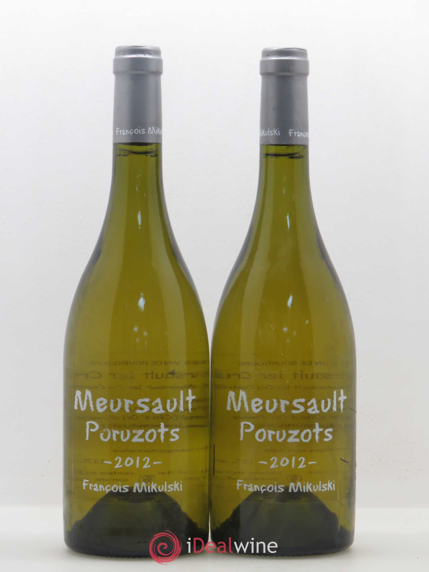 Meursault 1er Cru Poruzots François Mikulski 2012 - Lot de 2 bouteilles - 0