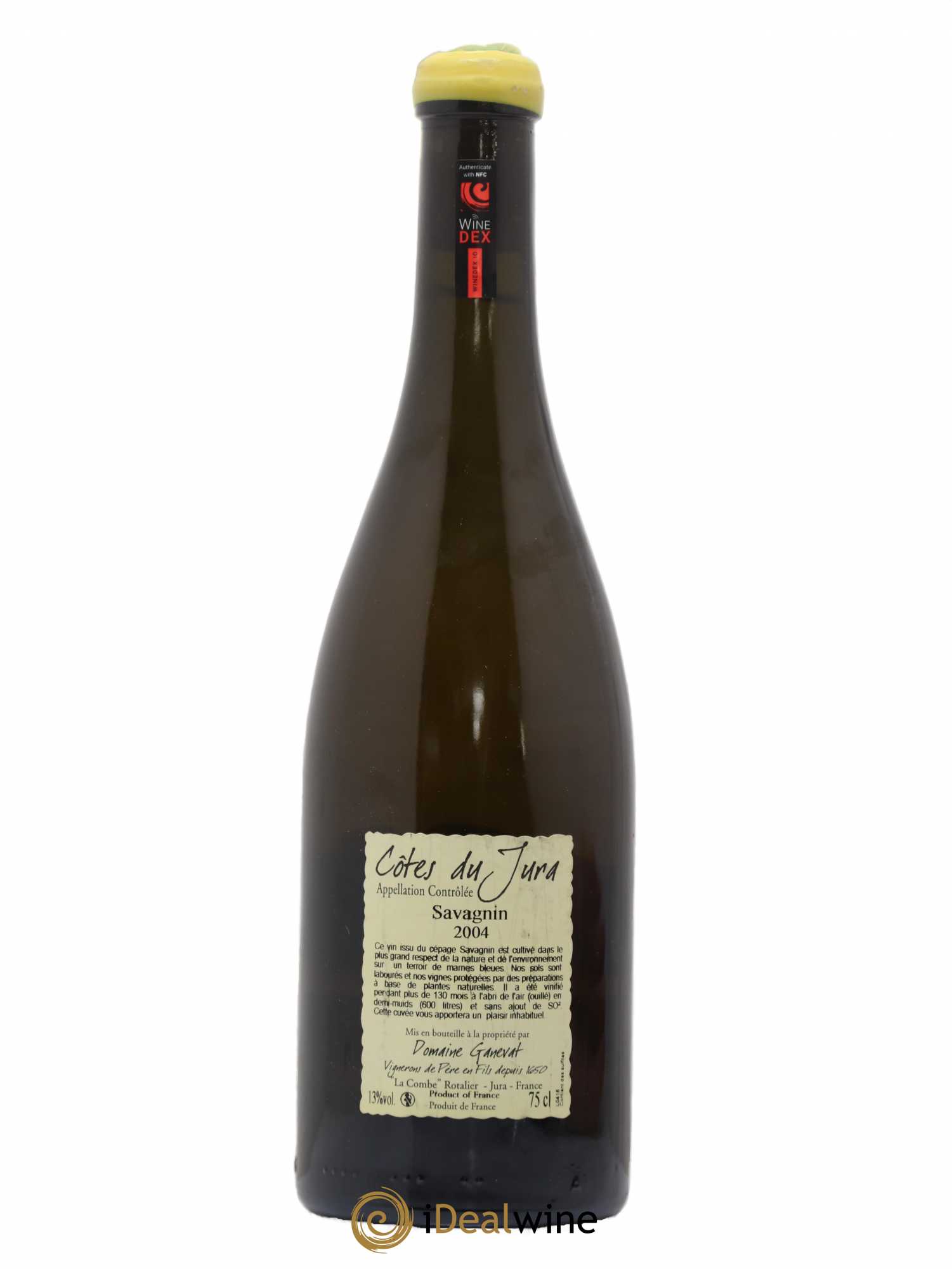 Côtes du Jura Les Vignes de mon Père Jean-François Ganevat (Domaine) 2004 - Lot de 1 bouteille - 1