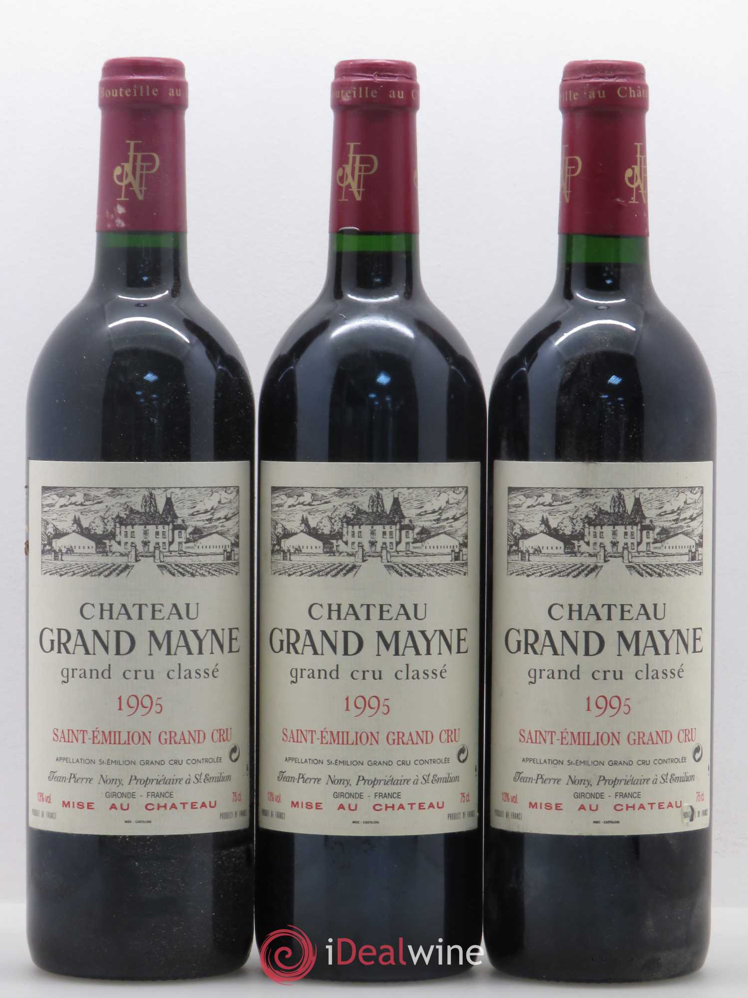 Château Grand Mayne Grand Cru Classé 1995 - Lot de 6 bouteilles - 2