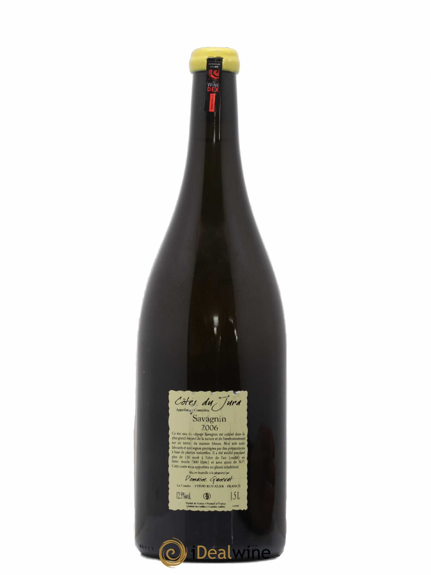 Côtes du Jura Les Vignes de mon Père Jean-François Ganevat (Domaine) 2006 - Lot de 1 magnum - 1