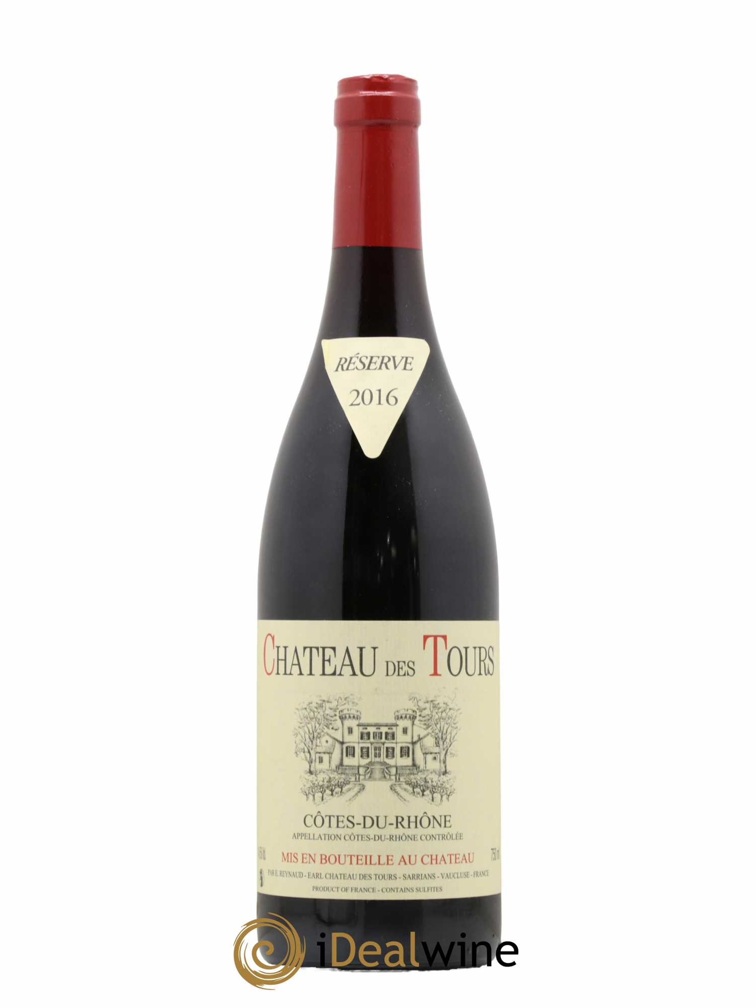 Côtes-du-Rhône Château des Tours Emmanuel Reynaud 2016 - Lot de 1 bouteille - 0