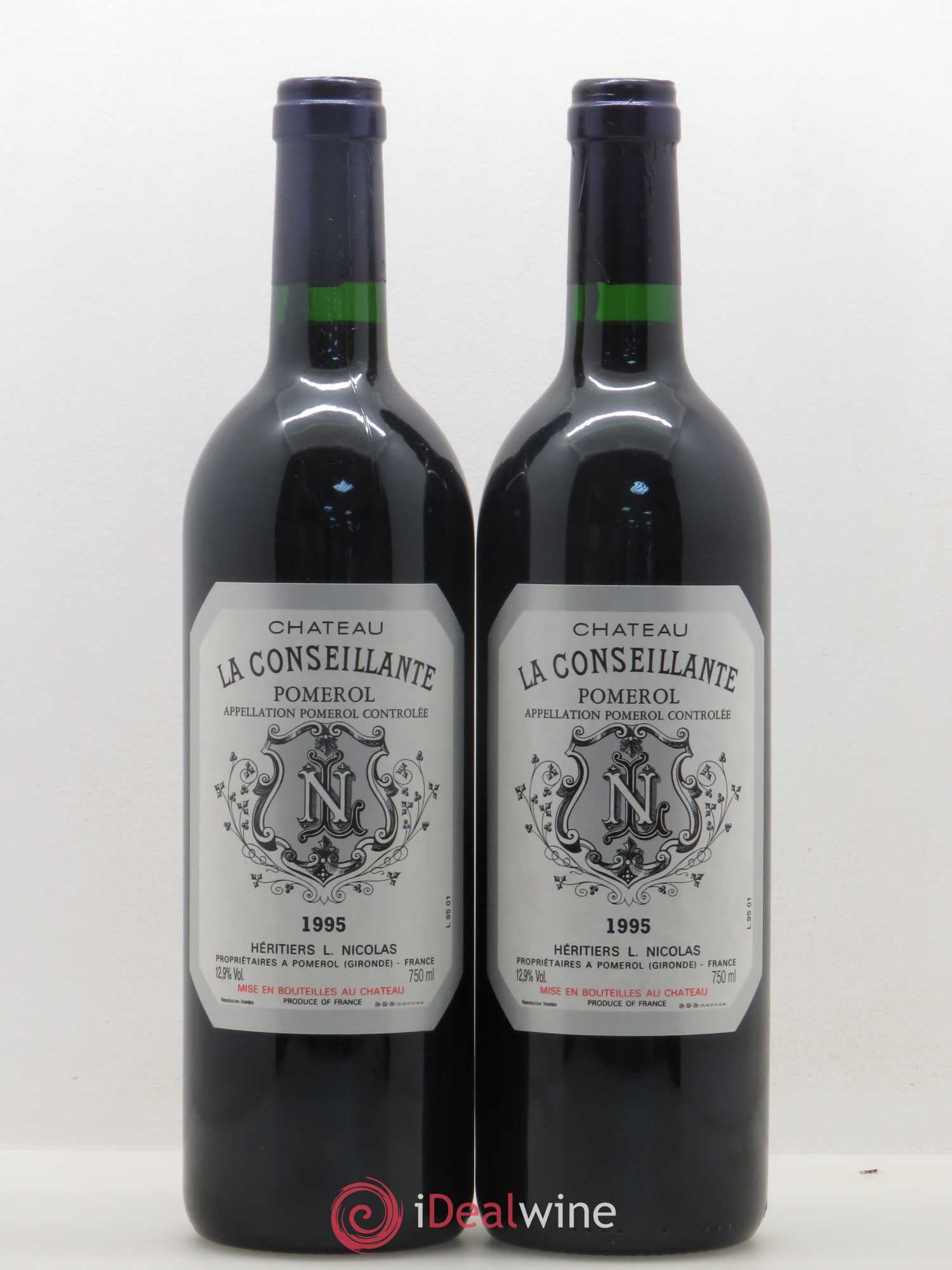 Château la Conseillante 1995 - Lot de 5 bouteilles - 2
