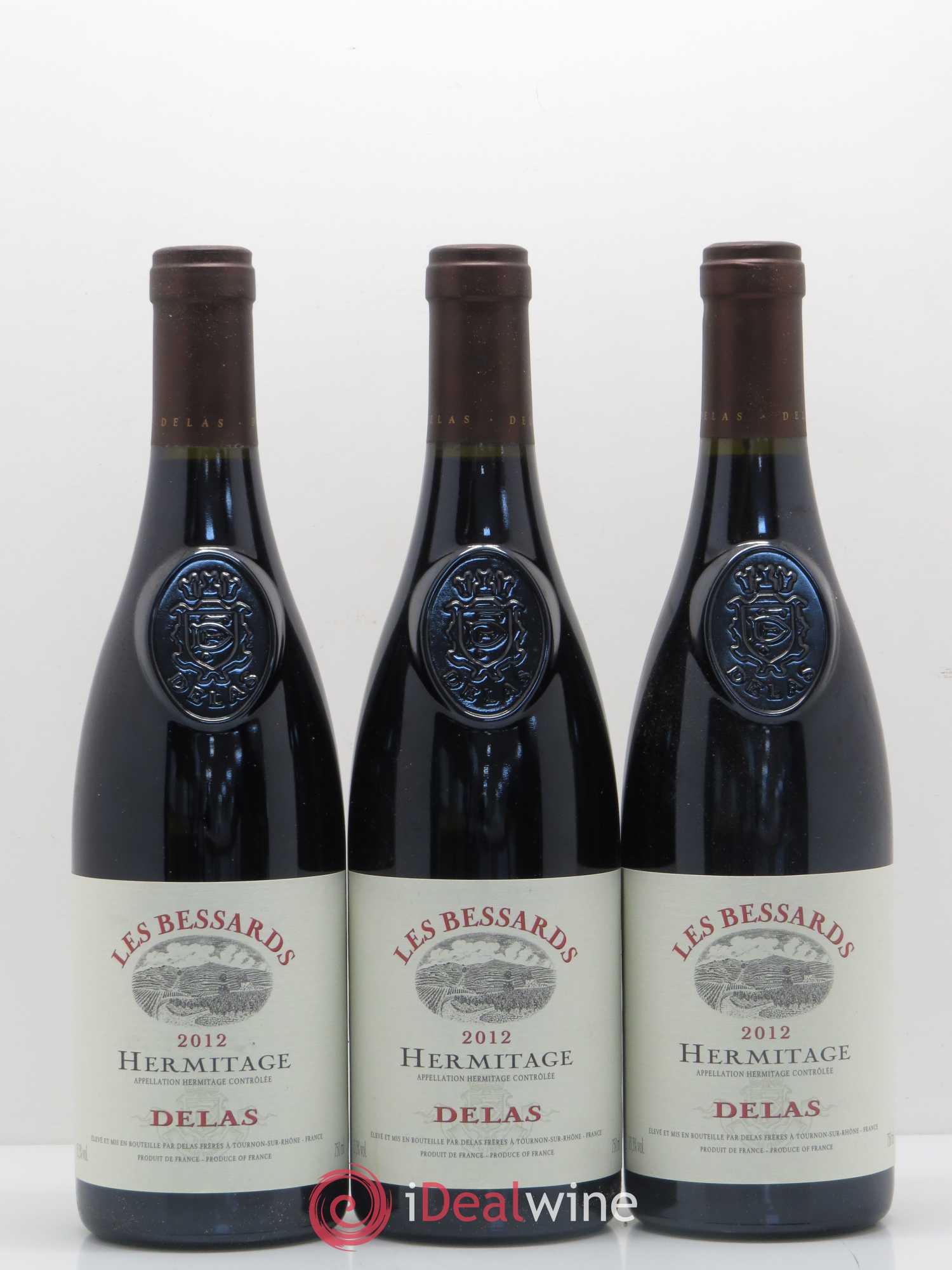 Hermitage Les Bessards Delas Frères 2012 - Lot de 6 bouteilles - 2