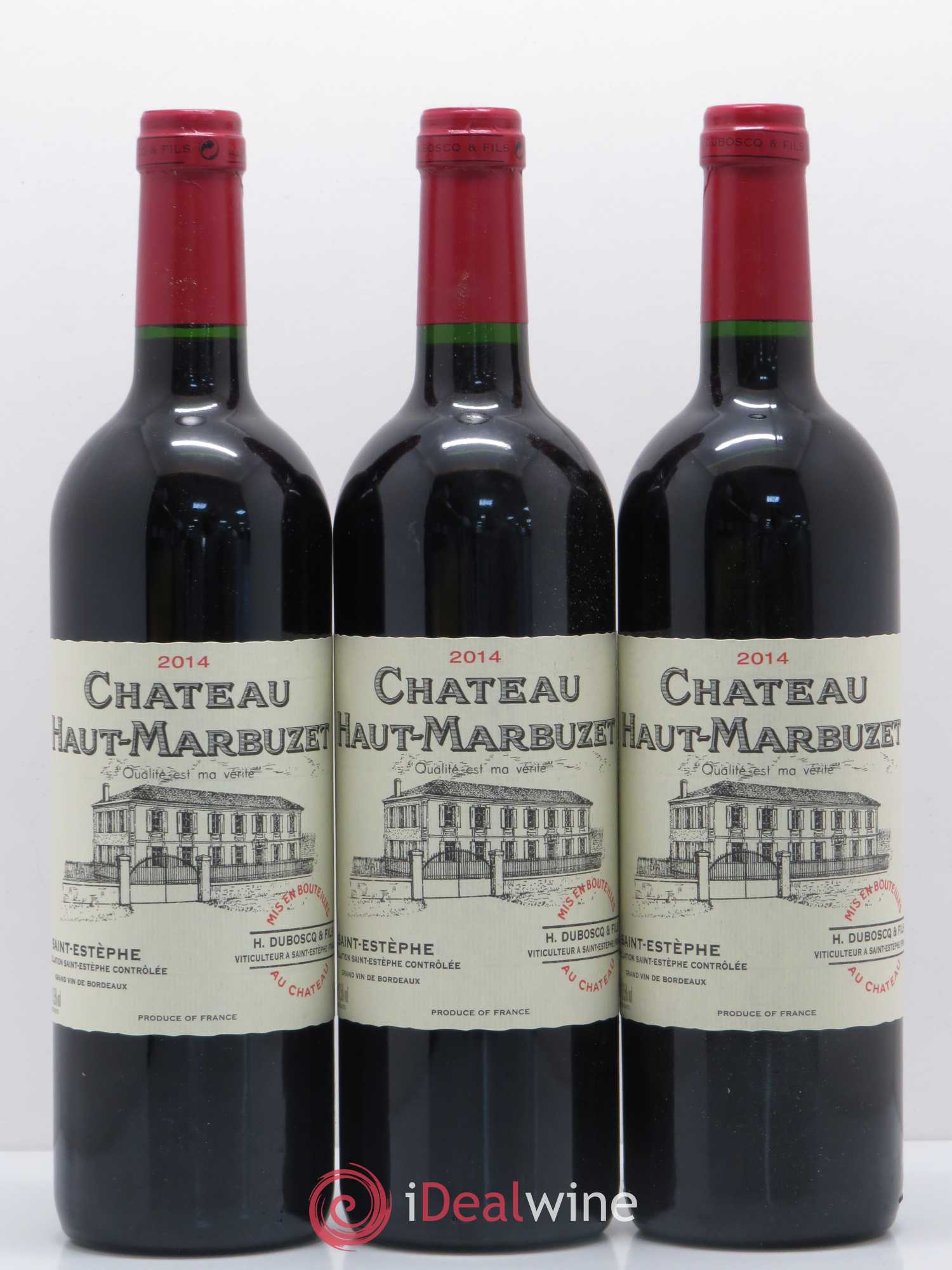 Château Haut Marbuzet 2014 - Lot de 6 bouteilles - 1