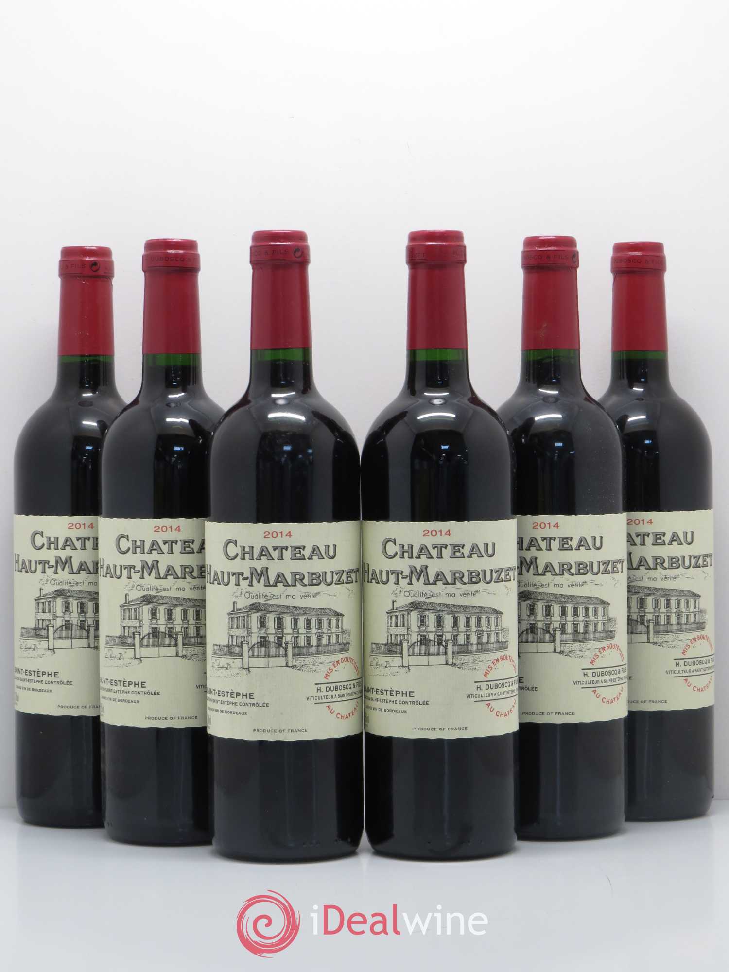 Château Haut Marbuzet 2014 - Lot de 6 bouteilles - 0