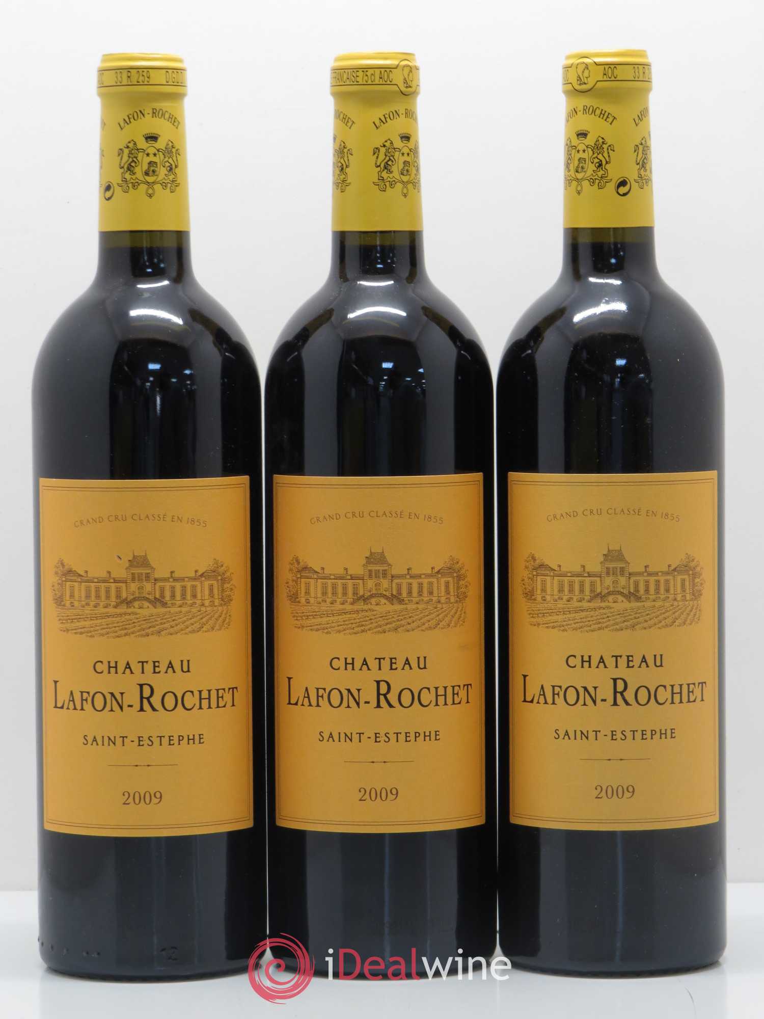 Château Lafon Rochet 4ème Grand Cru Classé 2009 - Lot de 6 bouteilles - 1