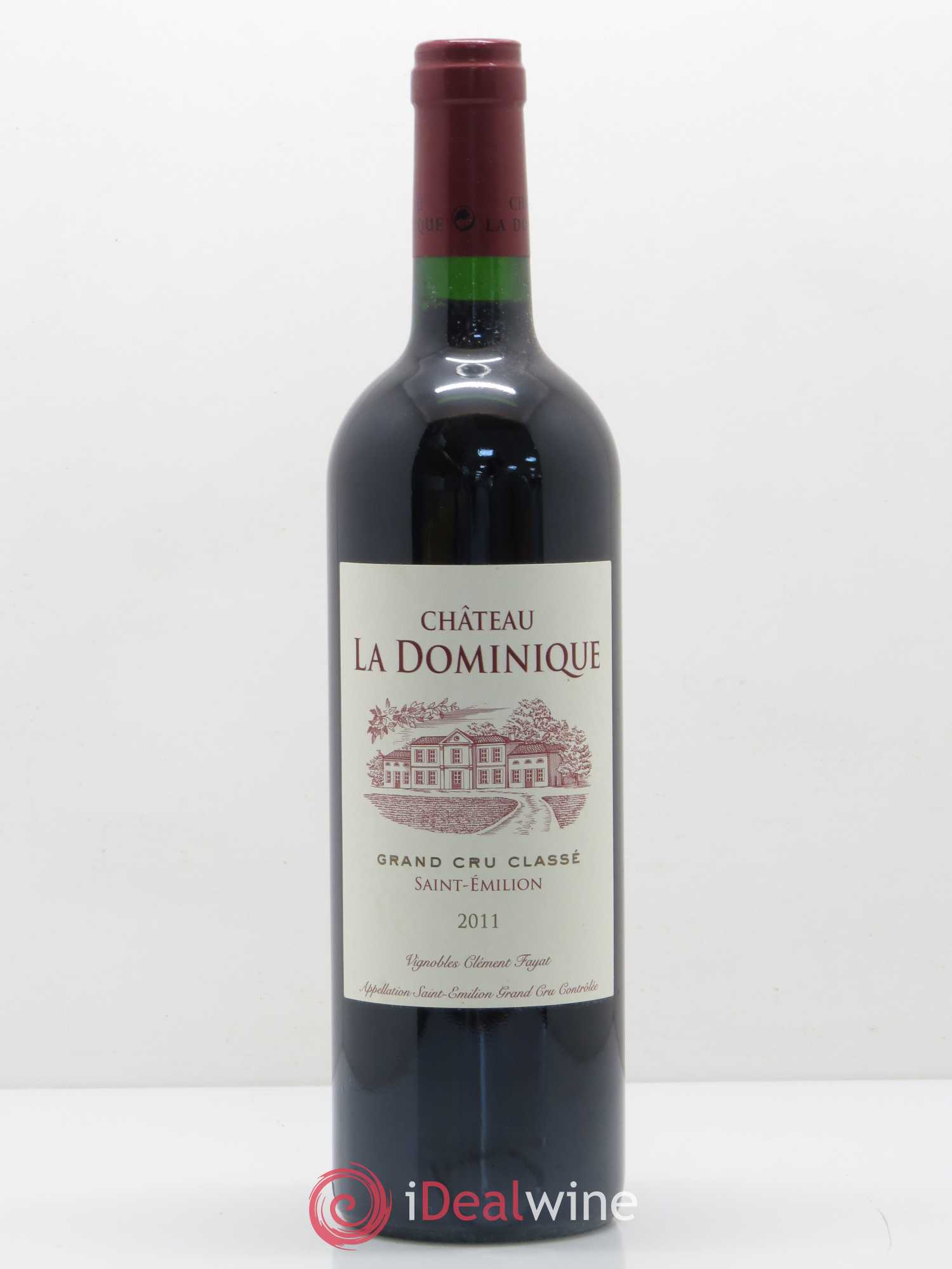 Château la Dominique Grand Cru Classé 2011 - Lot de 1 bouteille - 0