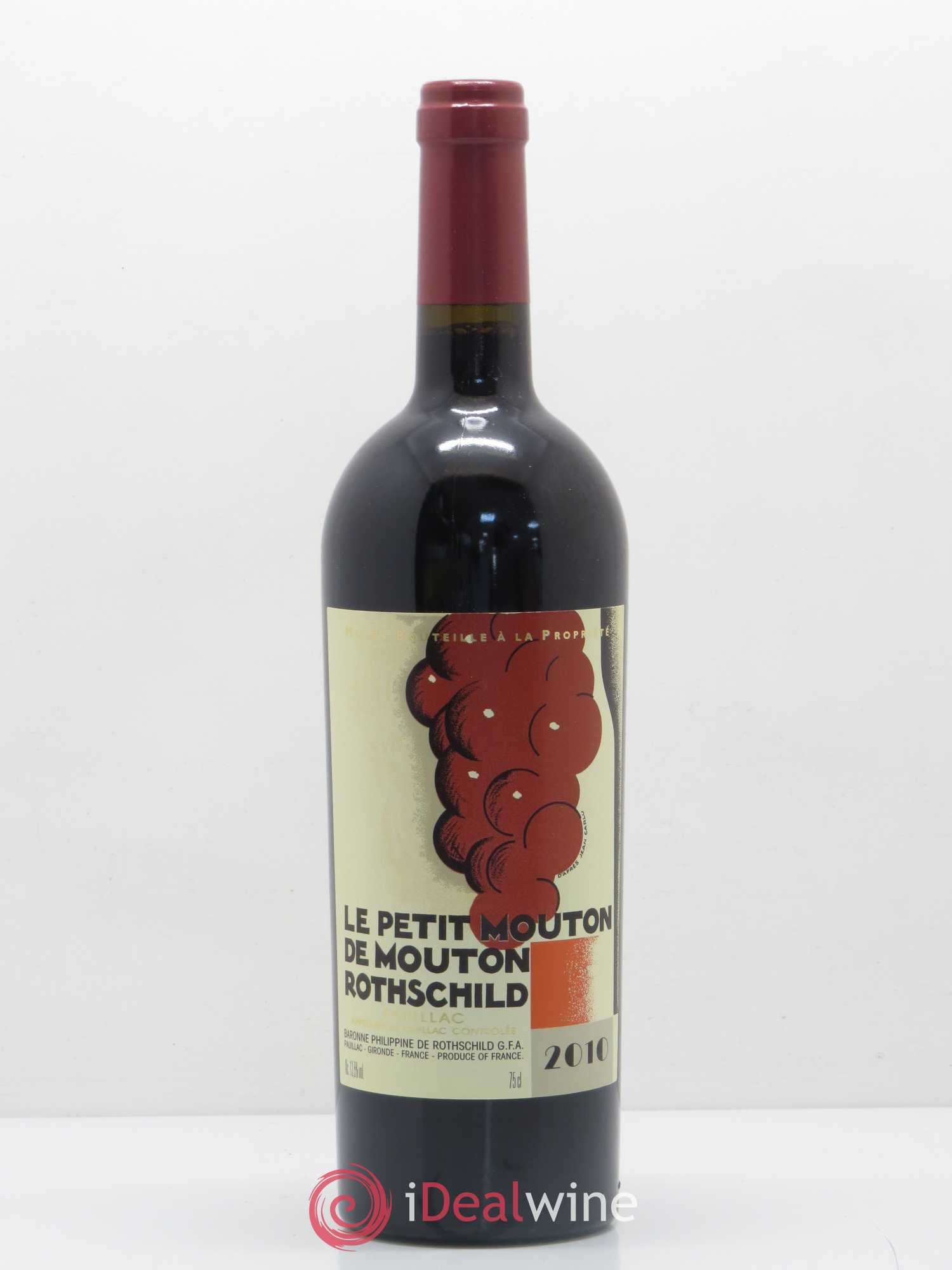 Petit Mouton Second Vin 2010 - Lot de 1 bouteille - 0